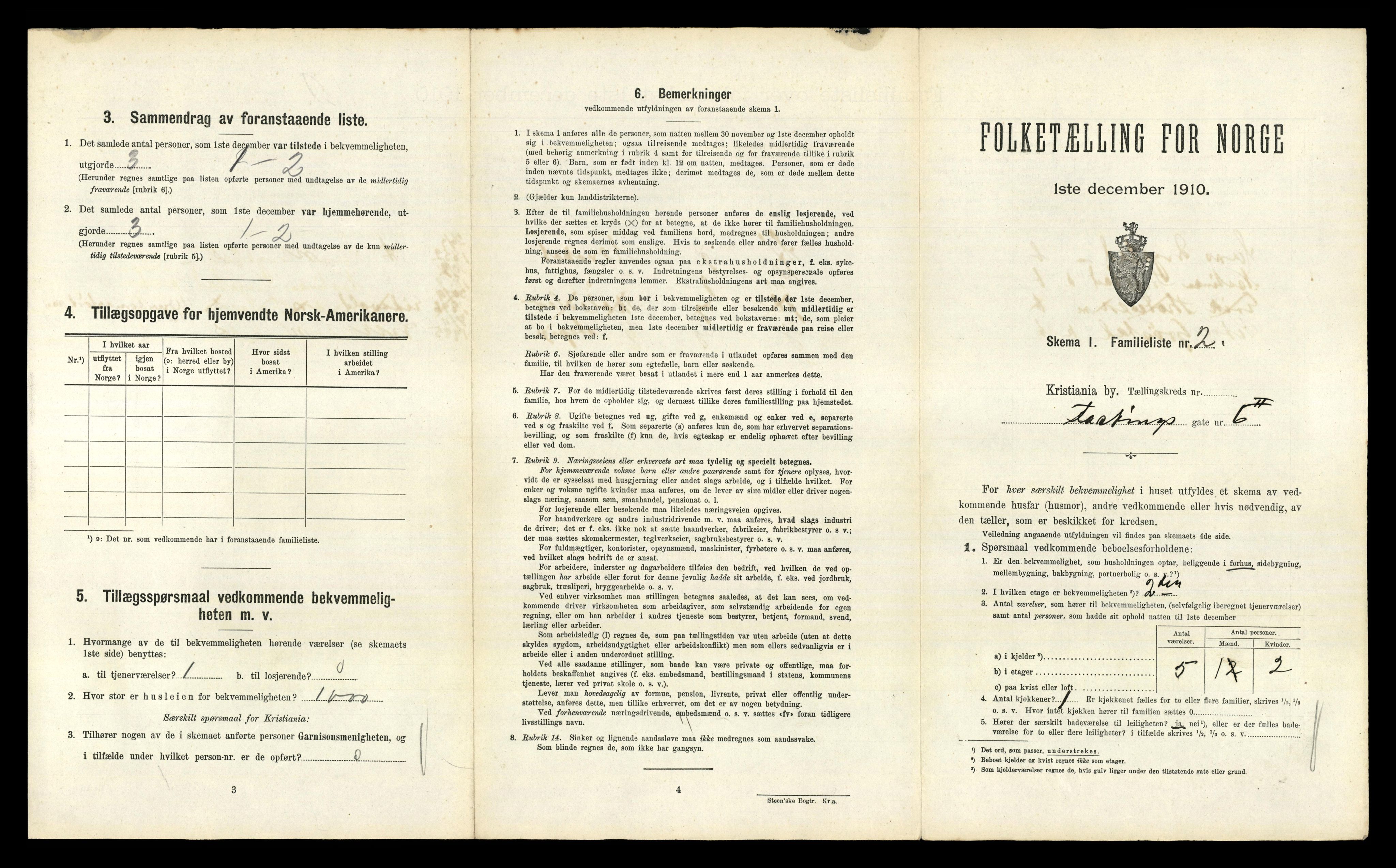 RA, 1910 census for Kristiania, 1910, p. 23371