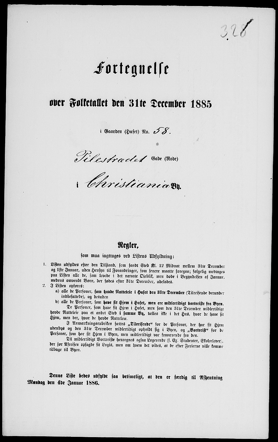 RA, 1885 census for 0301 Kristiania, 1885, p. 6428