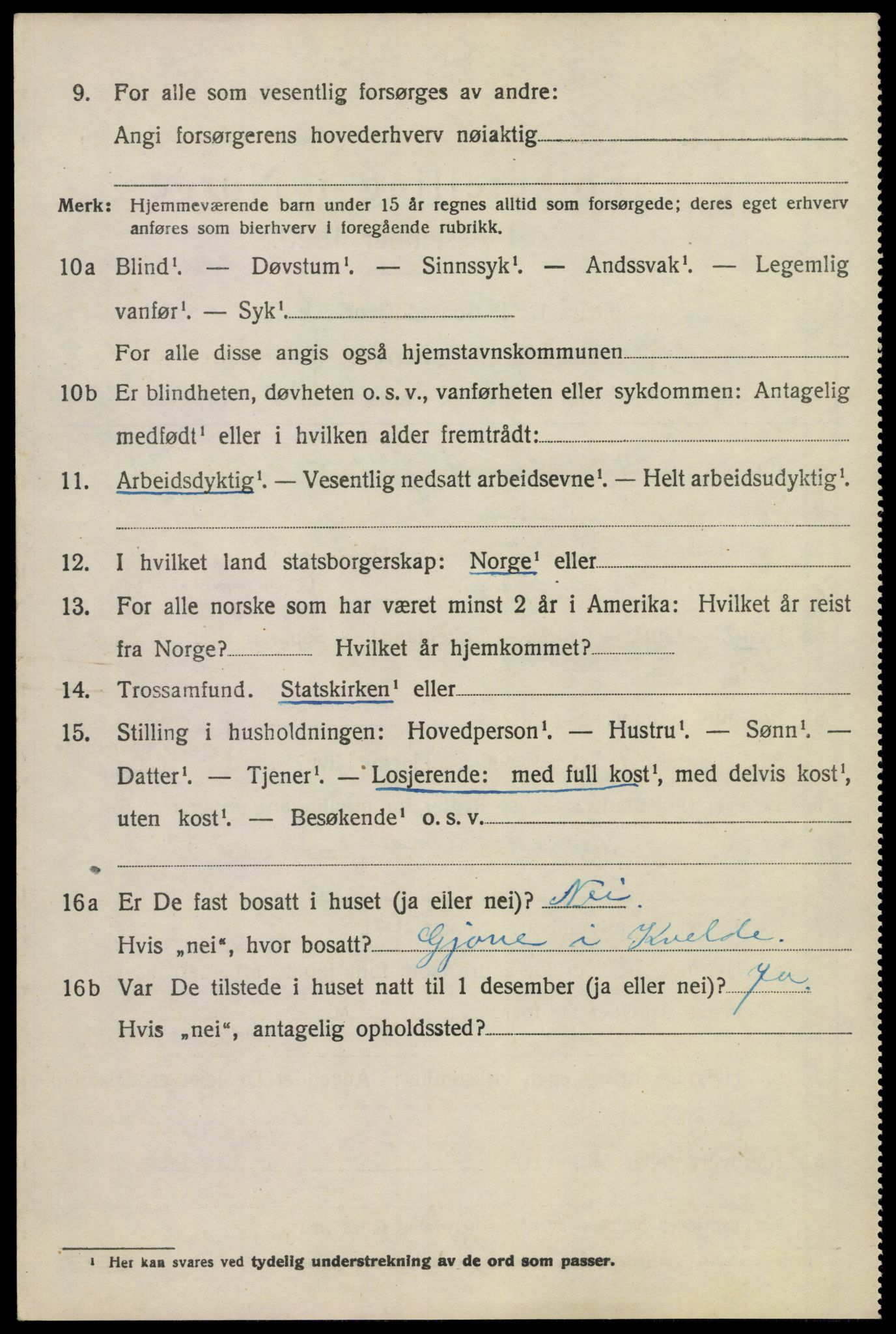 SAKO, 1920 census for Hedrum, 1920, p. 8810