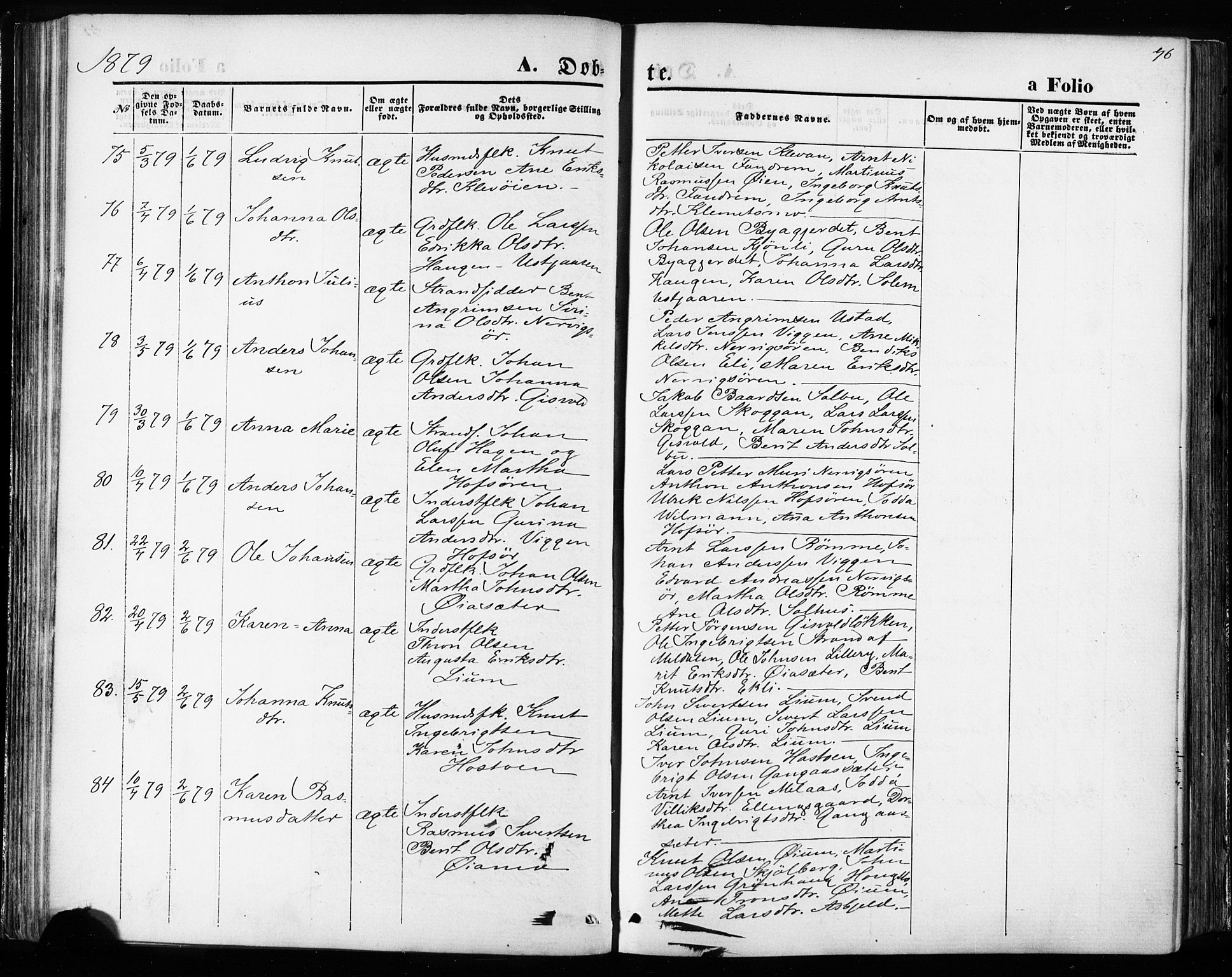 Ministerialprotokoller, klokkerbøker og fødselsregistre - Sør-Trøndelag, AV/SAT-A-1456/668/L0807: Parish register (official) no. 668A07, 1870-1880, p. 96