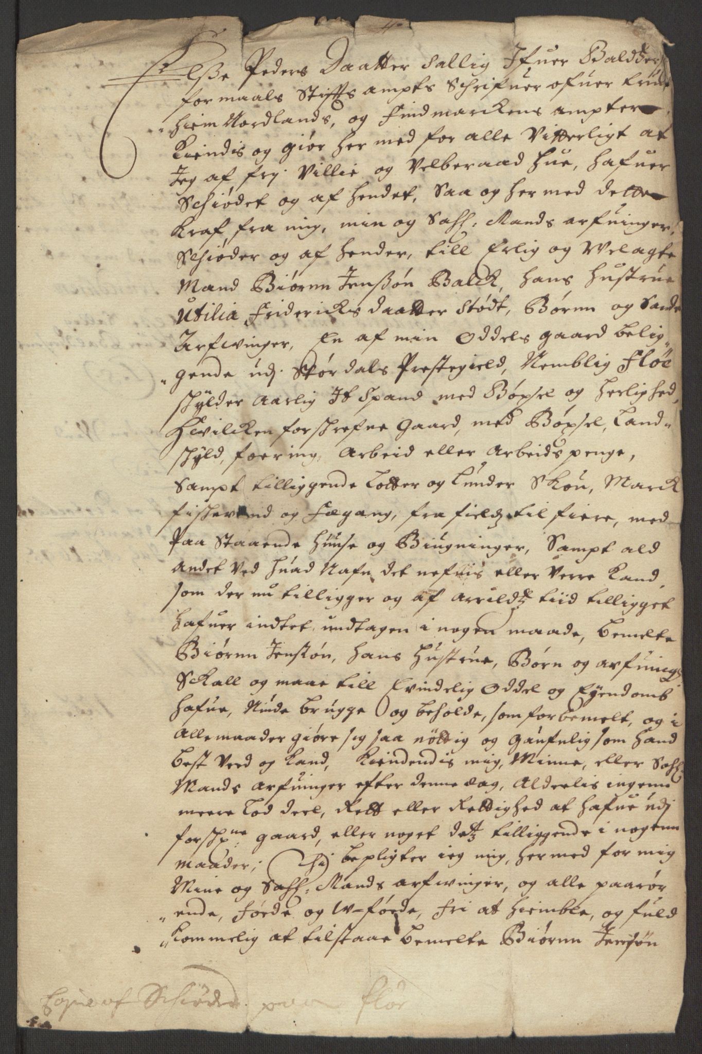 Rentekammeret inntil 1814, Reviderte regnskaper, Fogderegnskap, AV/RA-EA-4092/R62/L4187: Fogderegnskap Stjørdal og Verdal, 1695, p. 219