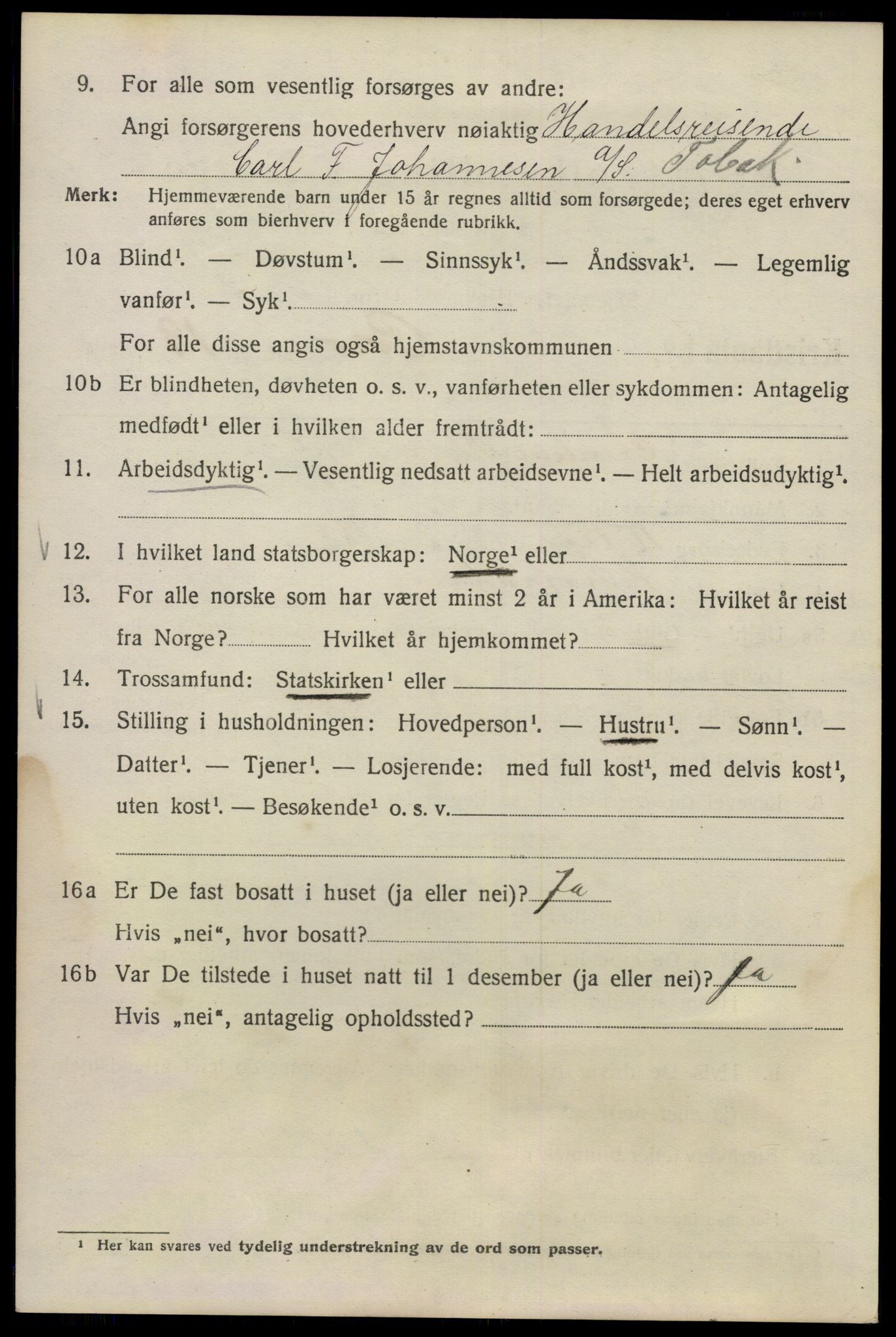 SAO, 1920 census for Kristiania, 1920, p. 175576