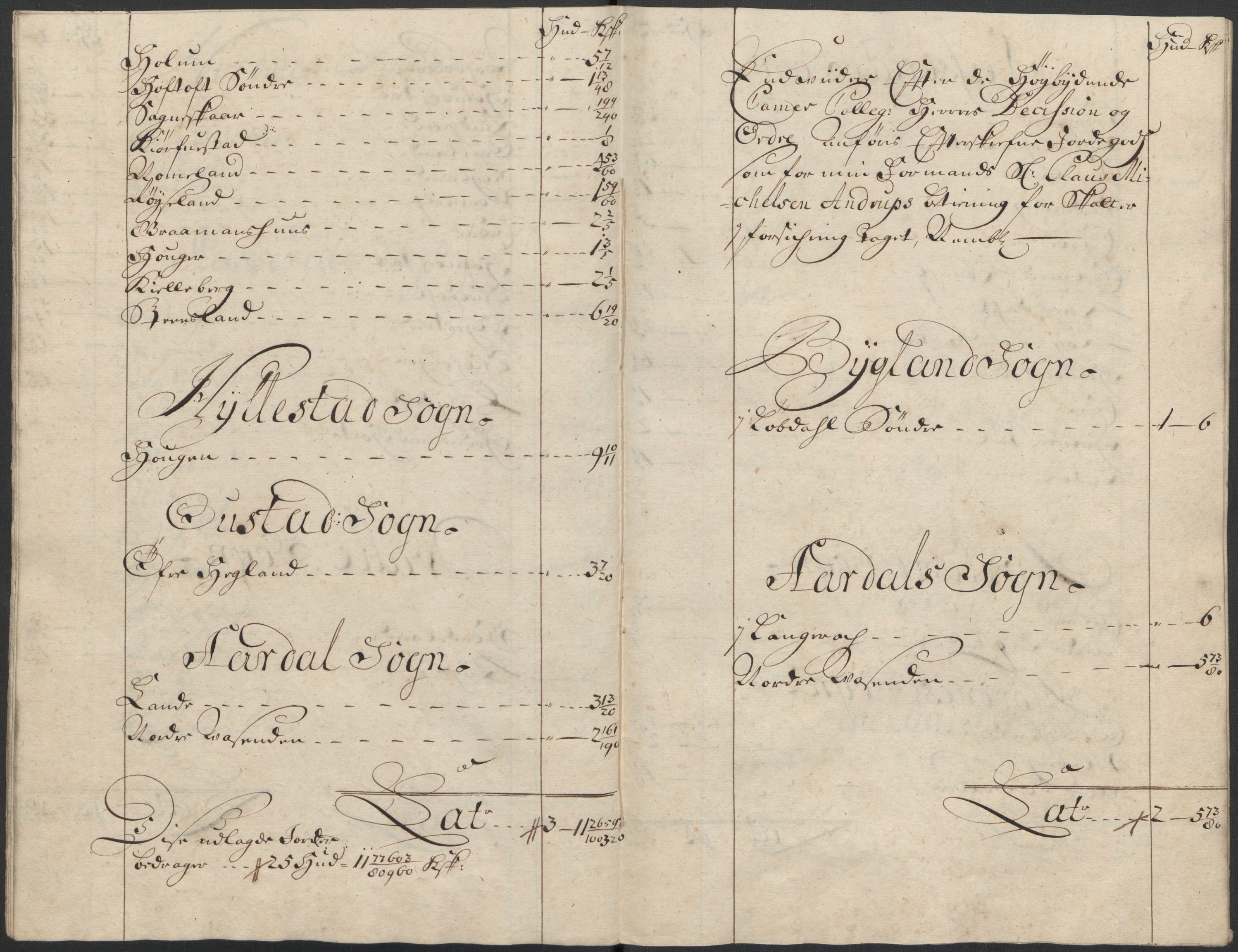 Rentekammeret inntil 1814, Reviderte regnskaper, Fogderegnskap, AV/RA-EA-4092/R40/L2453: Fogderegnskap Råbyggelag, 1718-1719, p. 84