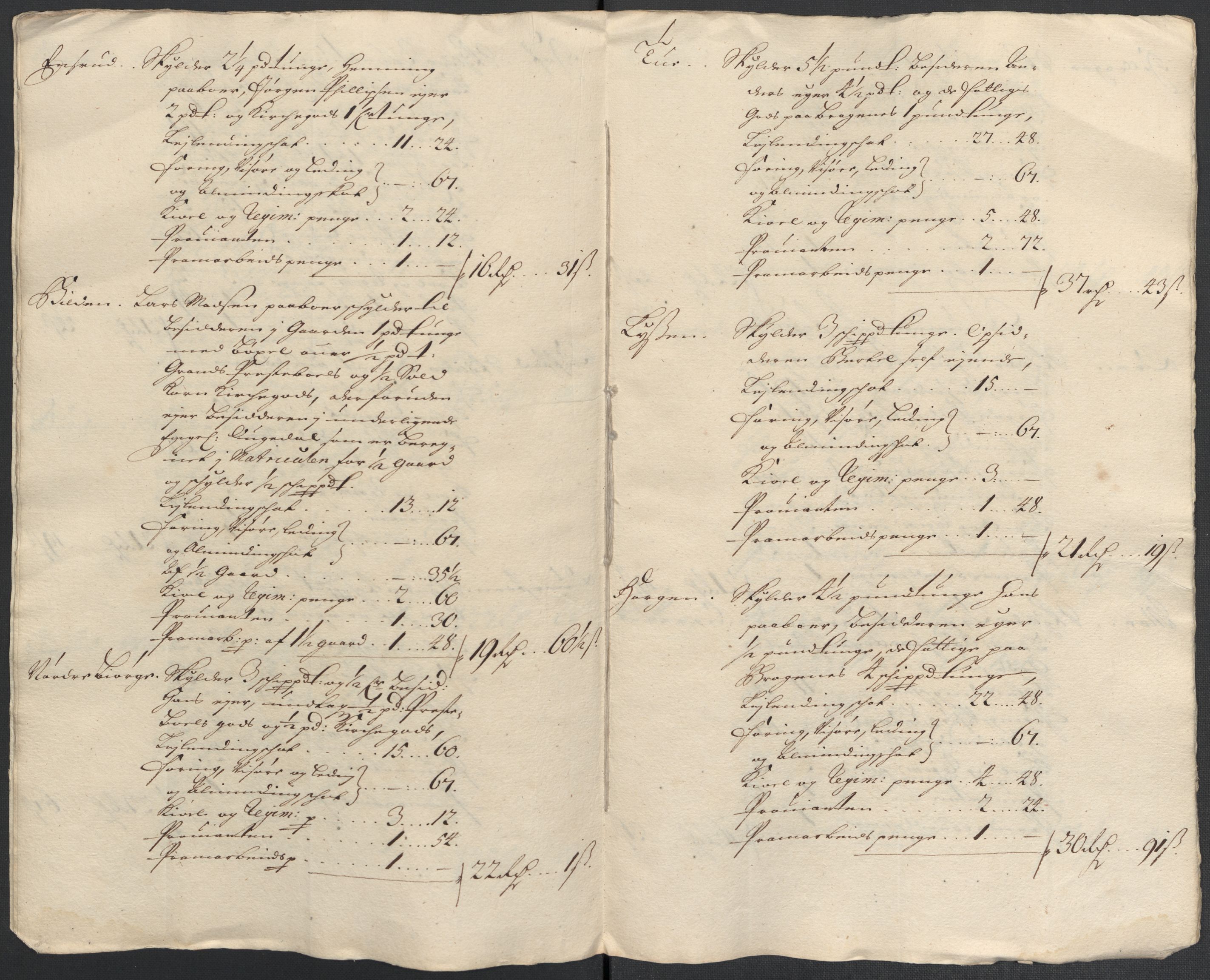 Rentekammeret inntil 1814, Reviderte regnskaper, Fogderegnskap, RA/EA-4092/R18/L1301: Fogderegnskap Hadeland, Toten og Valdres, 1703, p. 137