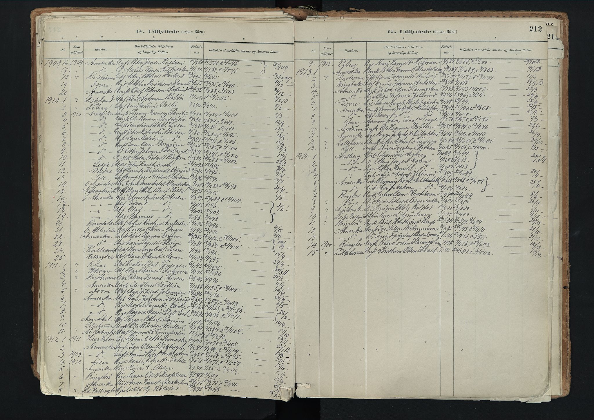 Nord-Fron prestekontor, AV/SAH-PREST-080/H/Ha/Haa/L0003: Parish register (official) no. 3, 1884-1914, p. 212