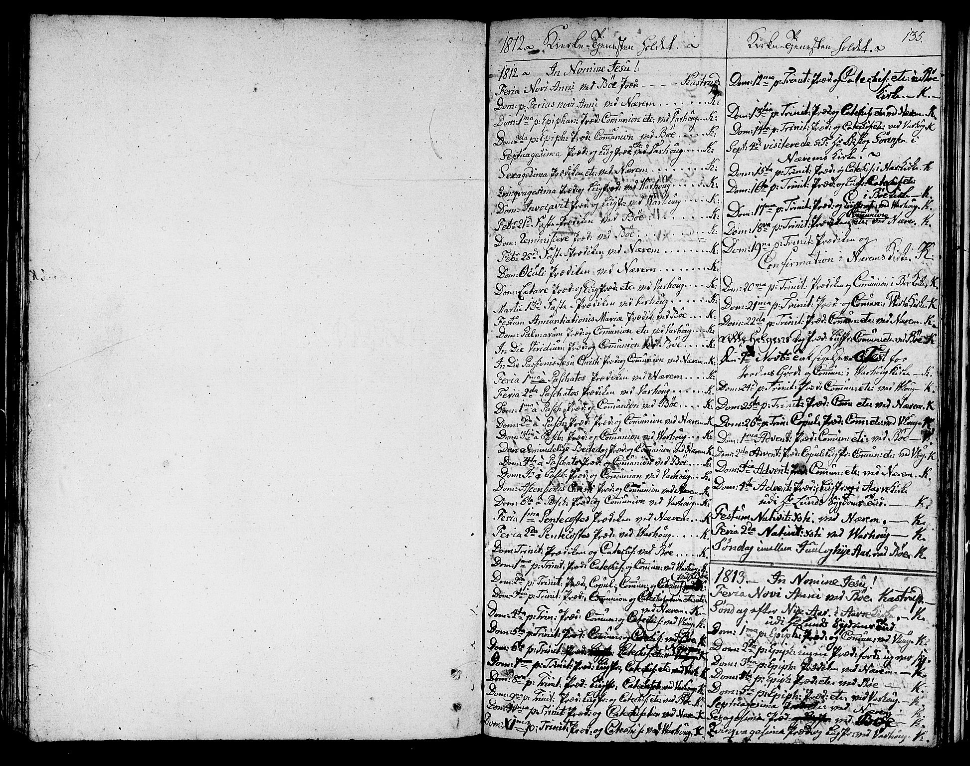 Hå sokneprestkontor, SAST/A-101801/001/30BA/L0002: Parish register (official) no. A 2, 1812-1817, p. 135