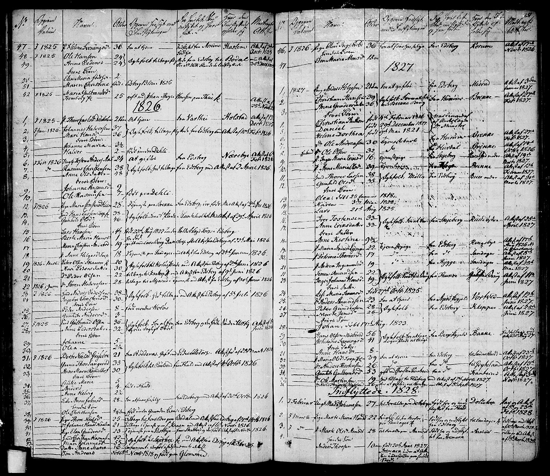 Rakkestad prestekontor Kirkebøker, SAO/A-2008/F/Fa/L0007: Parish register (official) no. I 7, 1825-1841, p. 251