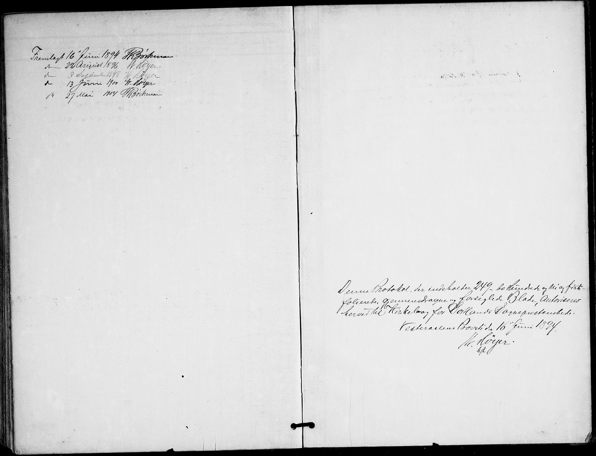 Ministerialprotokoller, klokkerbøker og fødselsregistre - Nordland, AV/SAT-A-1459/895/L1372: Parish register (official) no. 895A07, 1894-1914