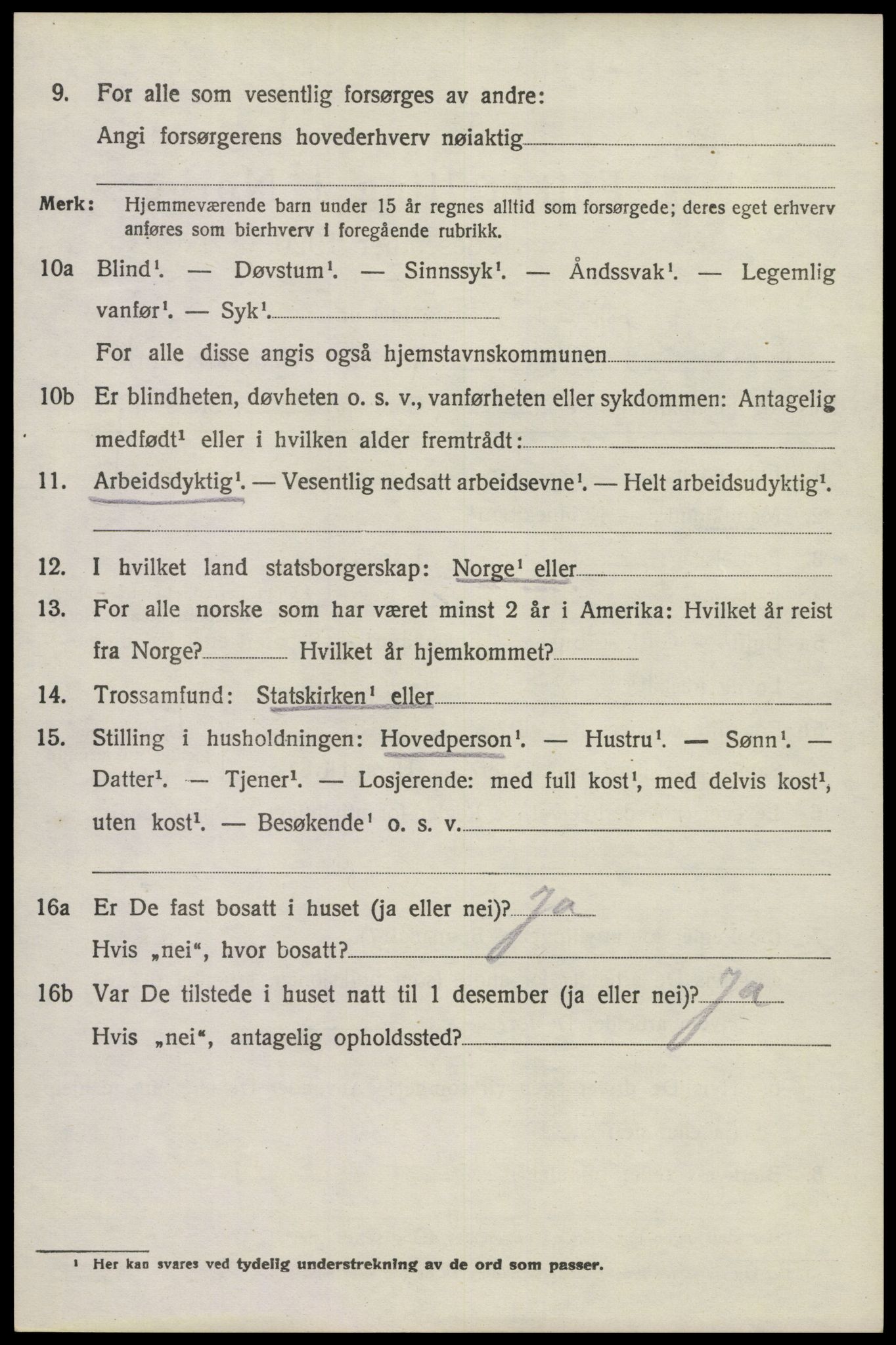 SAKO, 1920 census for Lardal, 1920, p. 5212