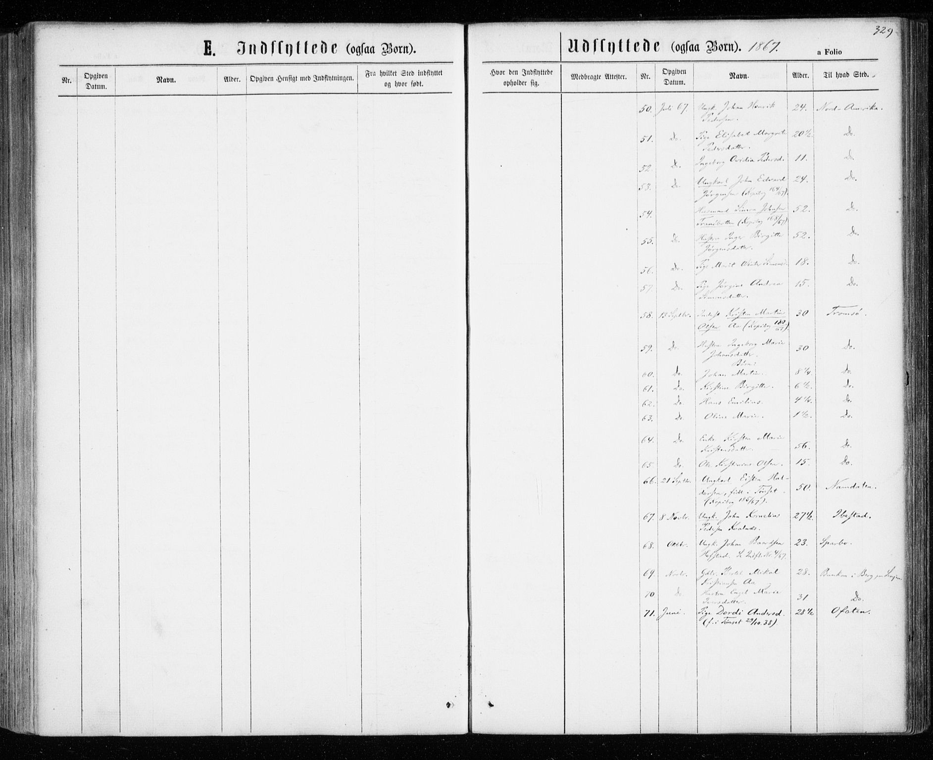 Tranøy sokneprestkontor, SATØ/S-1313/I/Ia/Iaa/L0008kirke: Parish register (official) no. 8, 1867-1877, p. 329