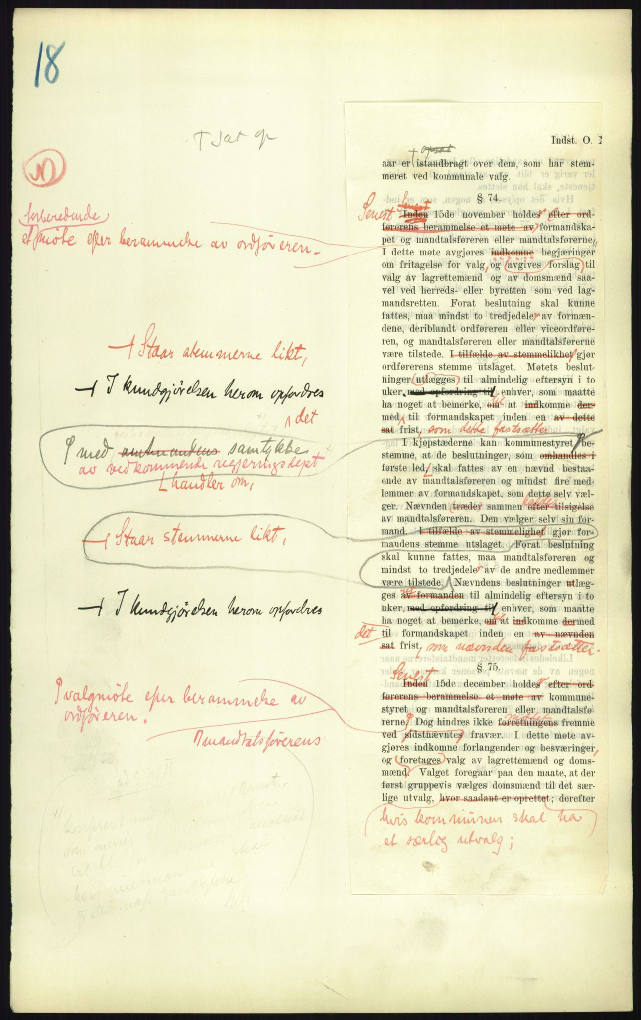 Justisdepartementet, Lovavdelingen, AV/RA-S-3212/D/De/L0156/0001: Sivilprosesslovene / Sivilprosess: XII- Ot.prp. nr. 10 - 1913: Om utferdigelse av lov om domstolene, lov om rettergangsmåten i tvistemål og lov om tvangsfullbyrdelse. Mappe 1/5 - 4/5, 1913, p. 1063