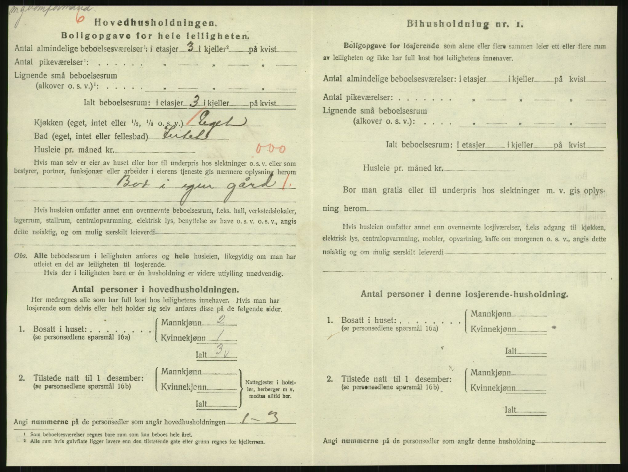 SAT, 1920 census for Namsos, 1920, p. 1982