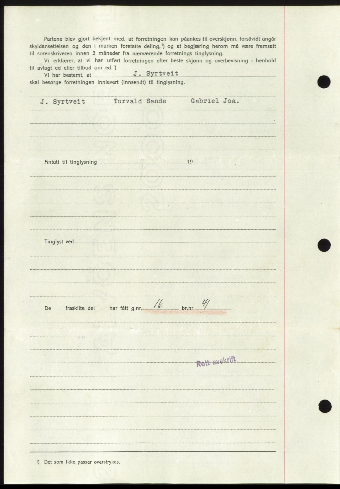Jæren sorenskriveri, SAST/A-100310/03/G/Gba/L0066: Mortgage book no. 71-72, 1936-1936, Diary no: : 3038/1936