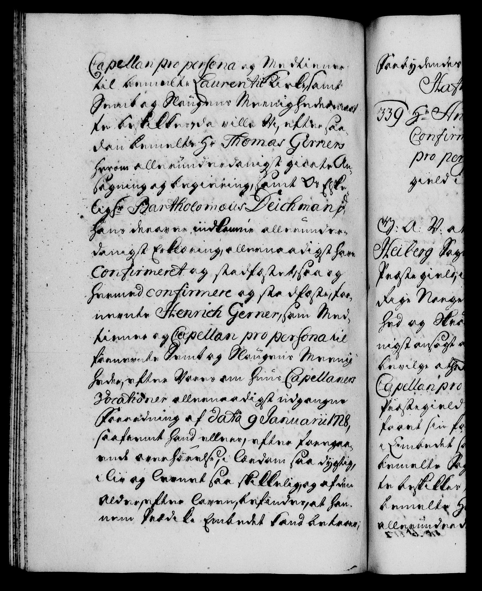 Danske Kanselli 1572-1799, AV/RA-EA-3023/F/Fc/Fca/Fcaa/L0026: Norske registre, 1729-1730, p. 253b