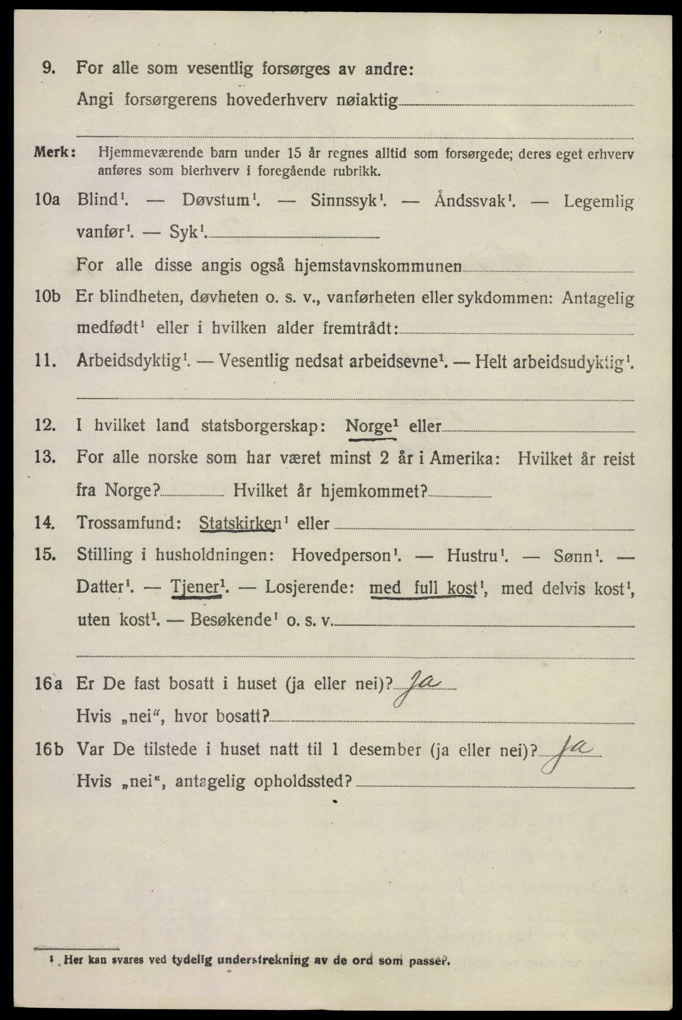 SAKO, 1920 census for Hedrum, 1920, p. 10286