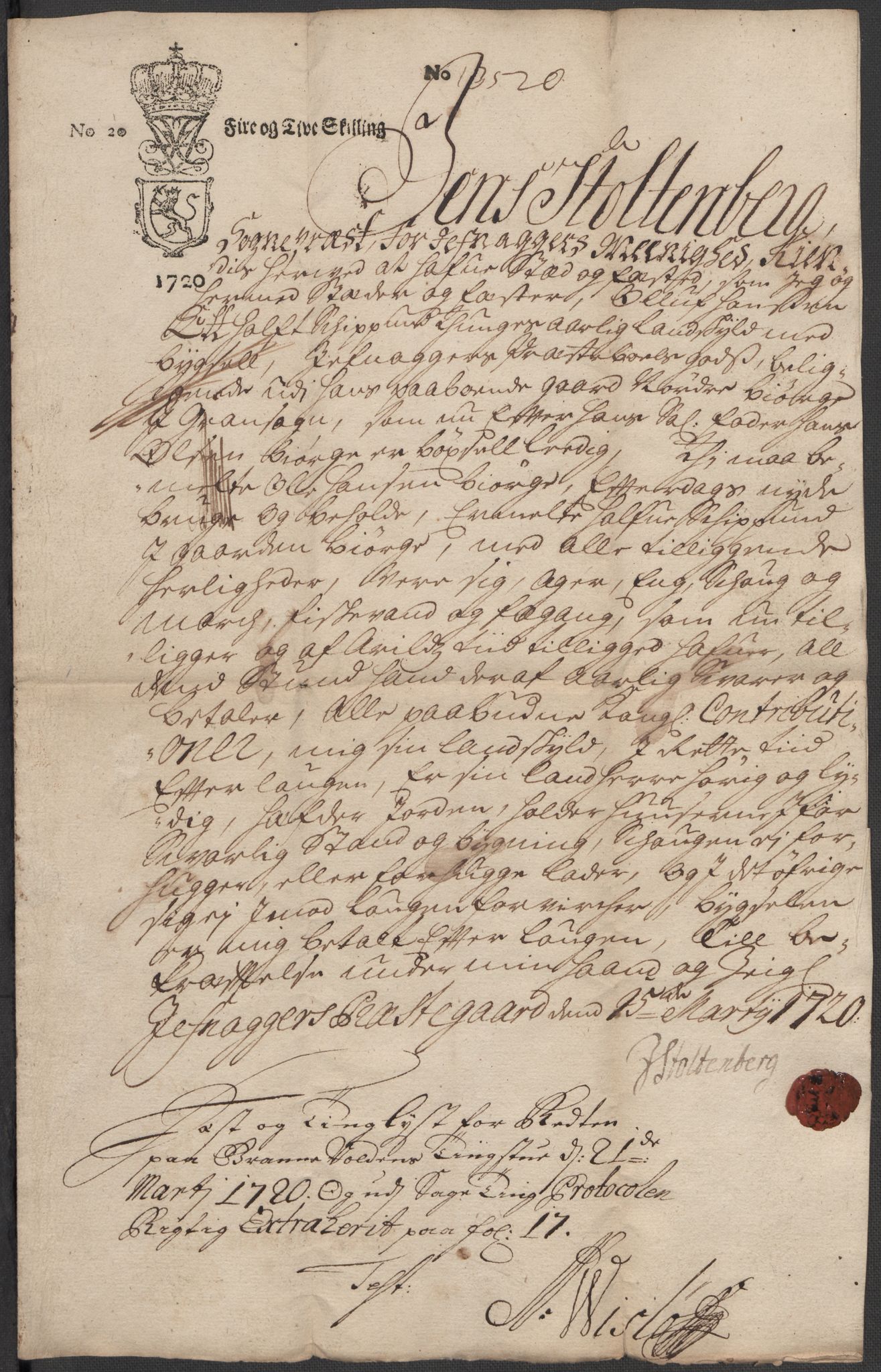 Riksarkivets diplomsamling, RA/EA-5965/F15/L0014: Prestearkiv - Oppland, 1696-1879, p. 42