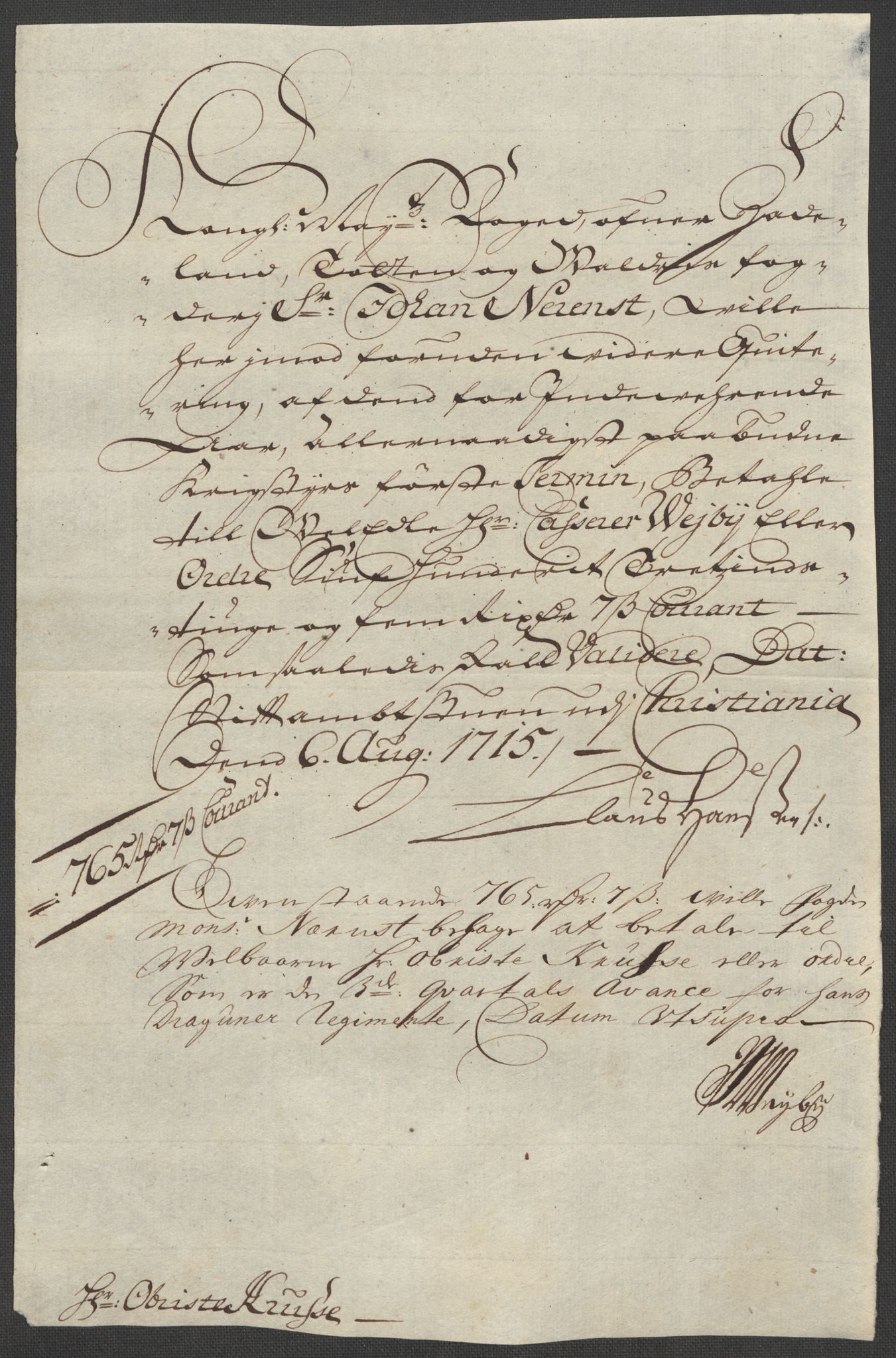 Rentekammeret inntil 1814, Reviderte regnskaper, Fogderegnskap, AV/RA-EA-4092/R18/L1314: Fogderegnskap Hadeland, Toten og Valdres, 1715, p. 459