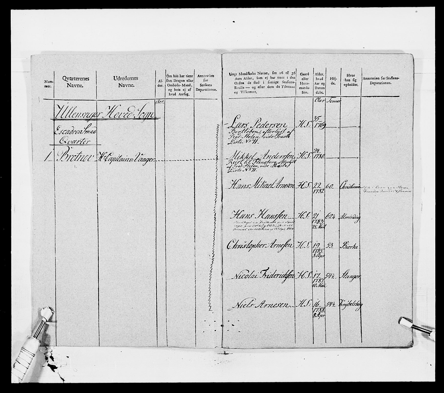 Generalitets- og kommissariatskollegiet, Det kongelige norske kommissariatskollegium, AV/RA-EA-5420/E/Eh/L0007: Akershusiske dragonregiment, 1800-1804, p. 739