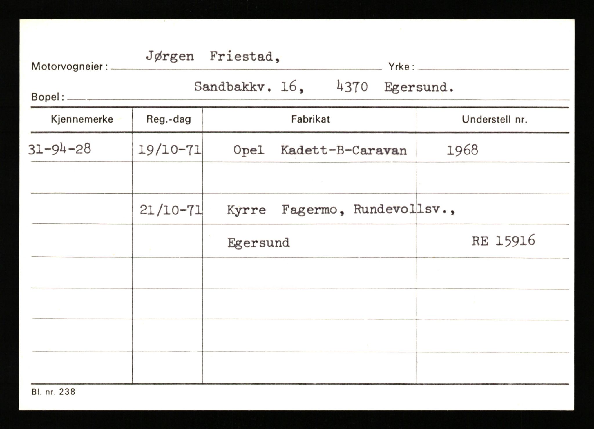 Stavanger trafikkstasjon, AV/SAST-A-101942/0/G/L0011: Registreringsnummer: 240000 - 363477, 1930-1971, p. 2016