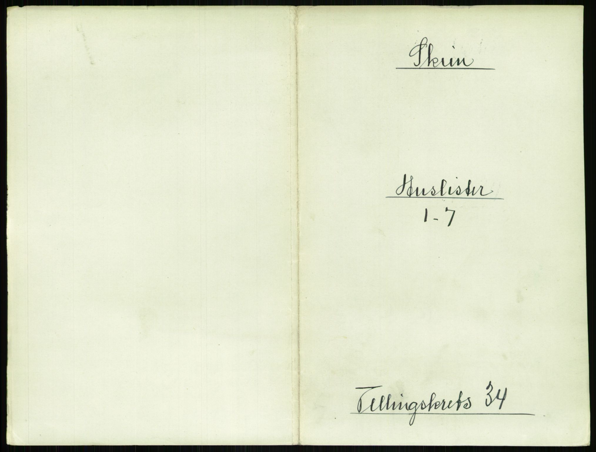 RA, 1891 census for 0806 Skien, 1891, p. 1332