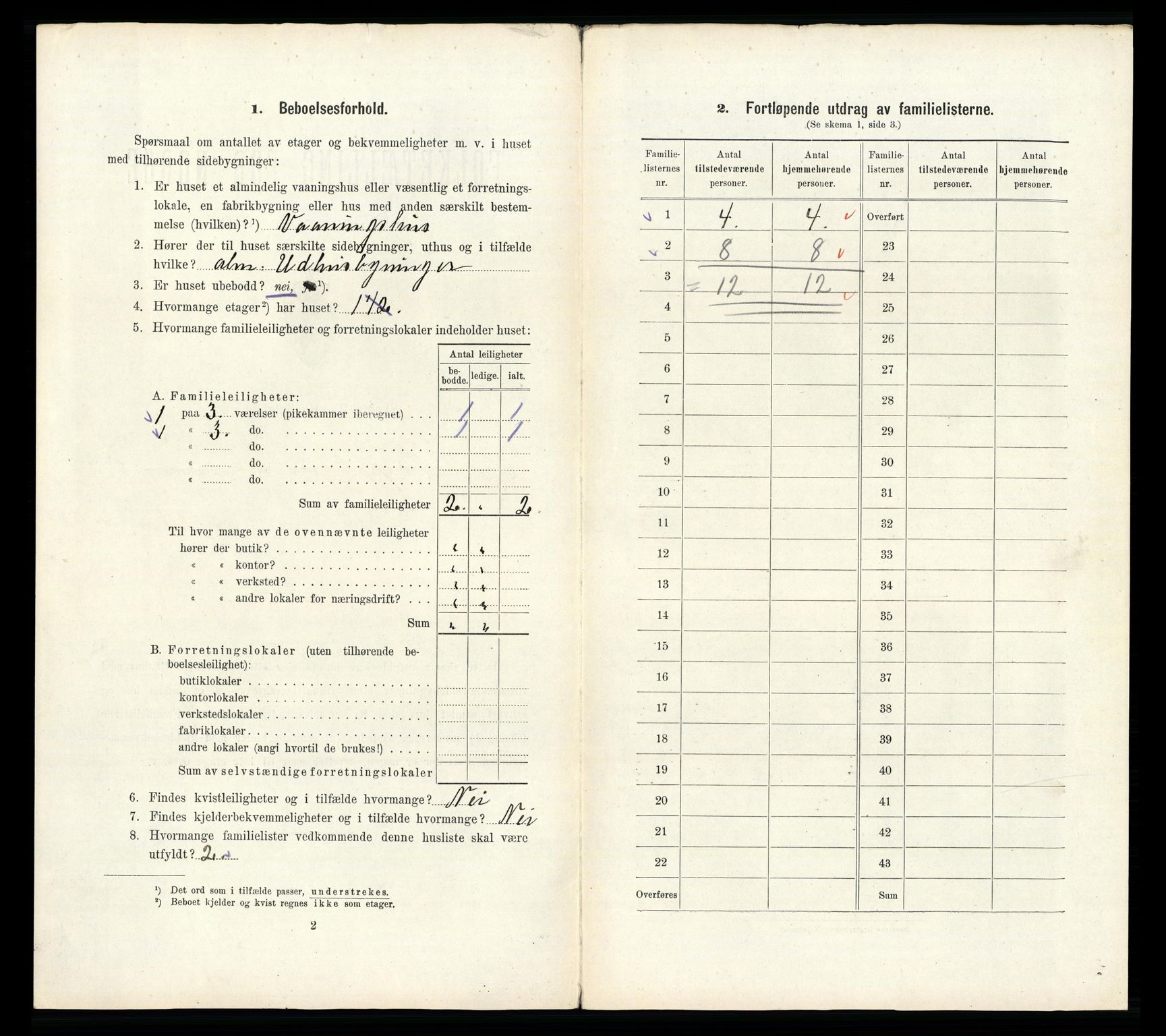 RA, 1910 census for Sarpsborg, 1910, p. 3392