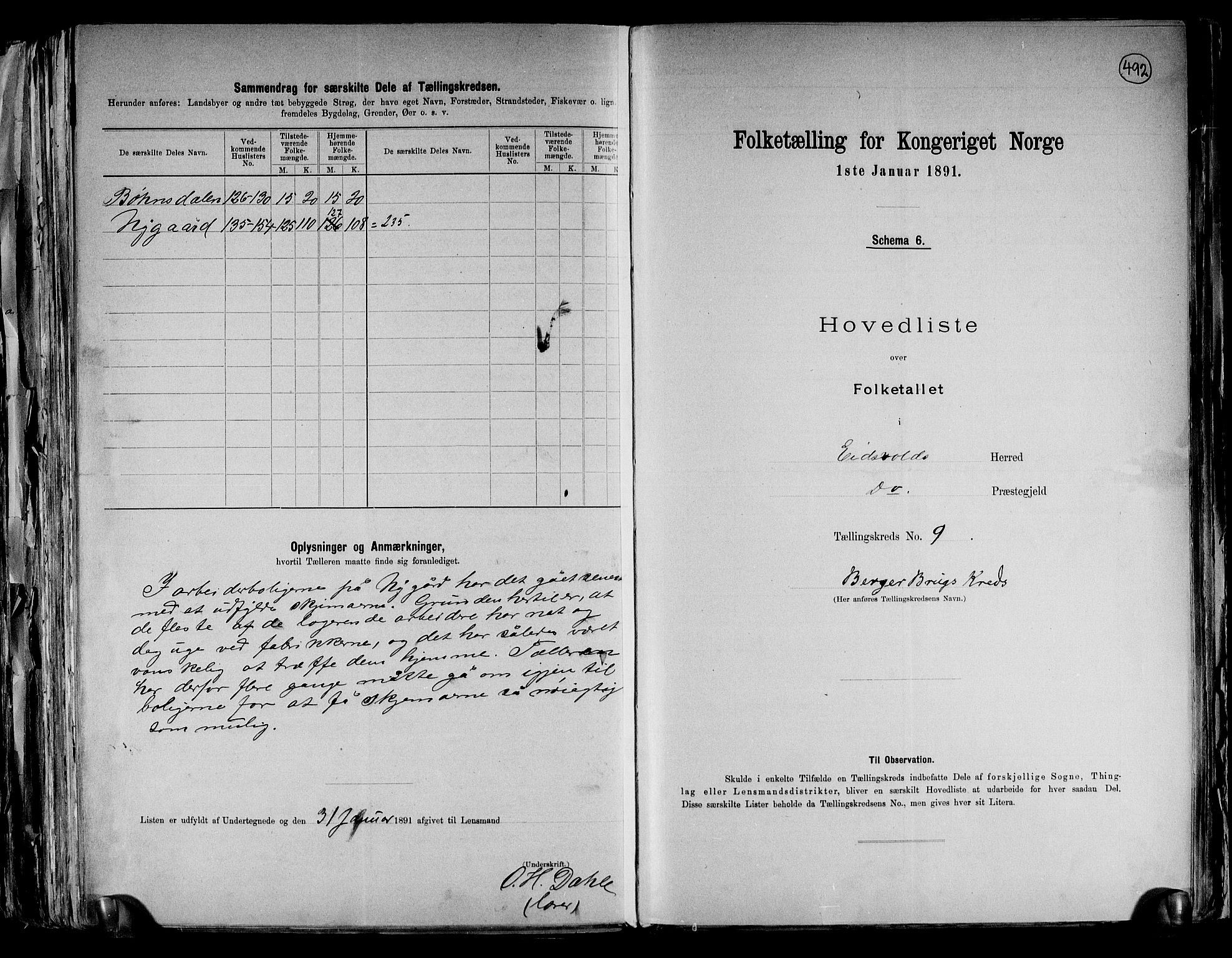 RA, 1891 census for 0237 Eidsvoll, 1891, p. 29