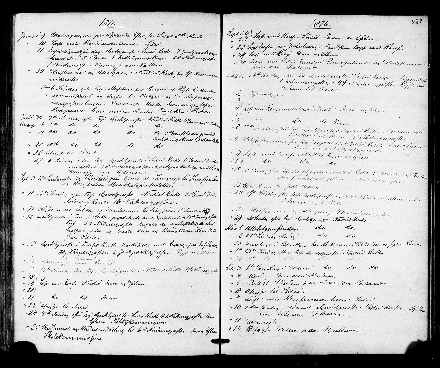 Ministerialprotokoller, klokkerbøker og fødselsregistre - Nord-Trøndelag, SAT/A-1458/755/L0493: Parish register (official) no. 755A02, 1865-1881, p. 257