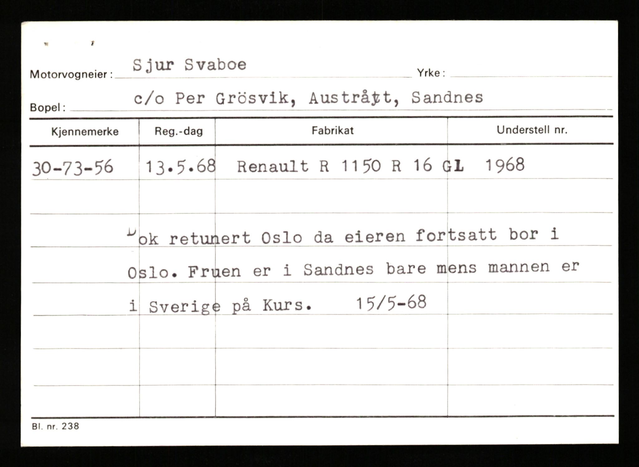 Stavanger trafikkstasjon, AV/SAST-A-101942/0/G/L0011: Registreringsnummer: 240000 - 363477, 1930-1971, p. 1553