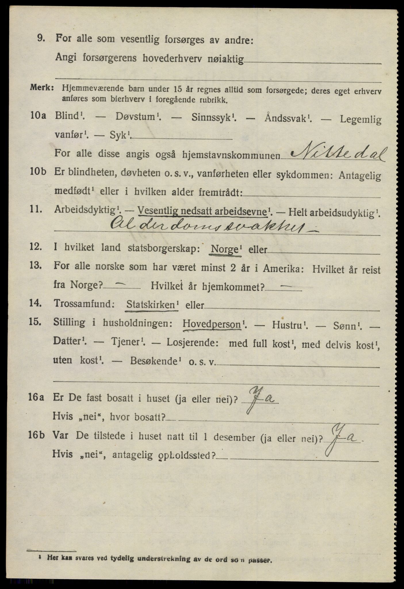 SAO, 1920 census for Nittedal, 1920, p. 2523