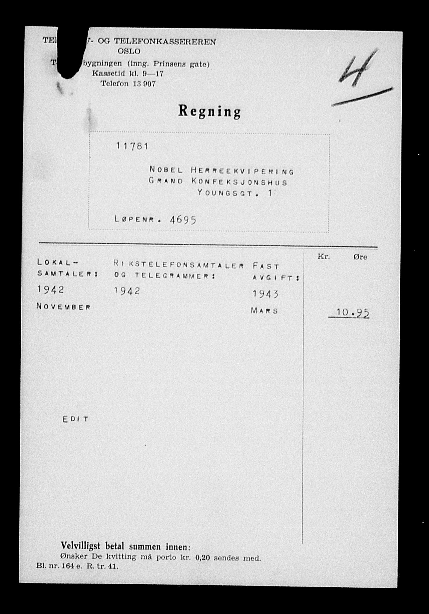 Justisdepartementet, Tilbakeføringskontoret for inndratte formuer, AV/RA-S-1564/H/Hc/Hcc/L0967: --, 1945-1947, p. 361