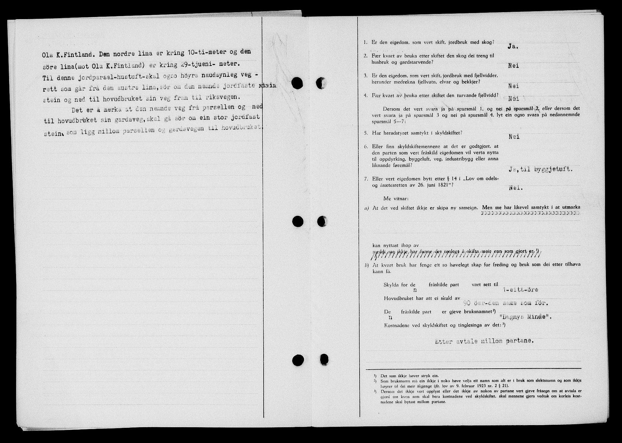 Flekkefjord sorenskriveri, AV/SAK-1221-0001/G/Gb/Gba/L0062: Mortgage book no. A-10, 1947-1947, Diary no: : 853/1947