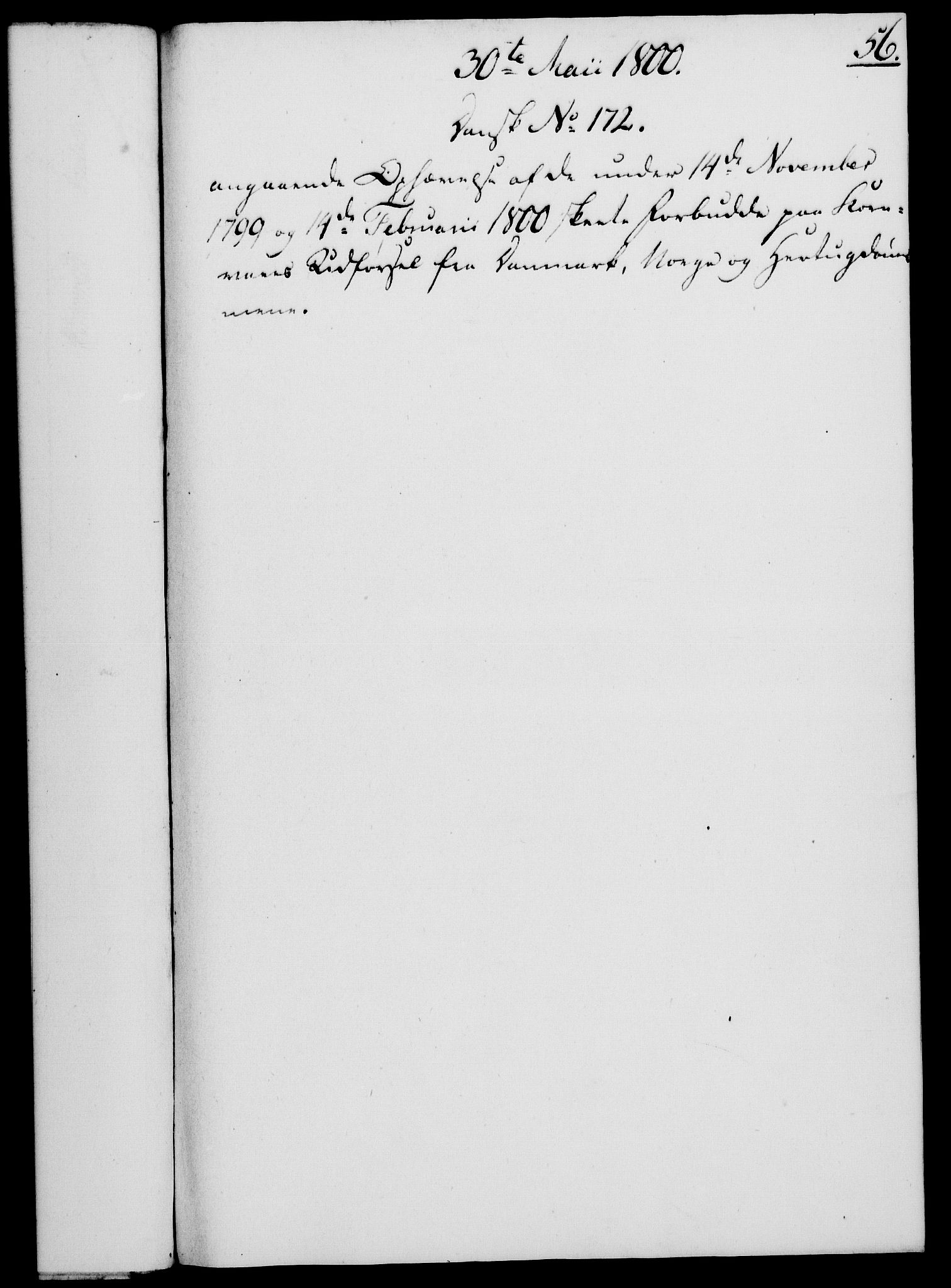 Rentekammeret, Kammerkanselliet, RA/EA-3111/G/Gf/Gfa/L0082: Norsk relasjons- og resolusjonsprotokoll (merket RK 52.82), 1800, p. 348