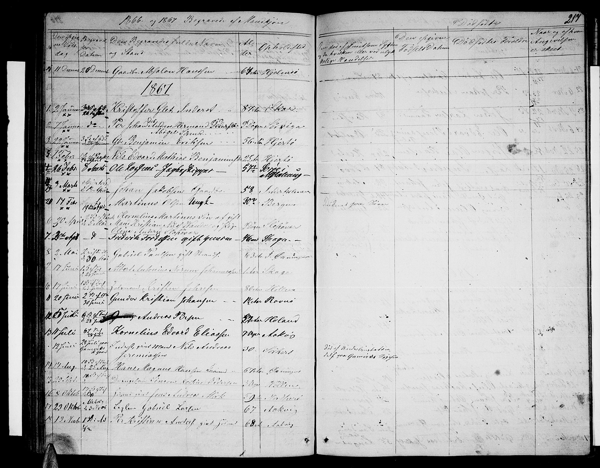 Ministerialprotokoller, klokkerbøker og fødselsregistre - Nordland, SAT/A-1459/834/L0512: Parish register (copy) no. 834C03, 1862-1877, p. 217