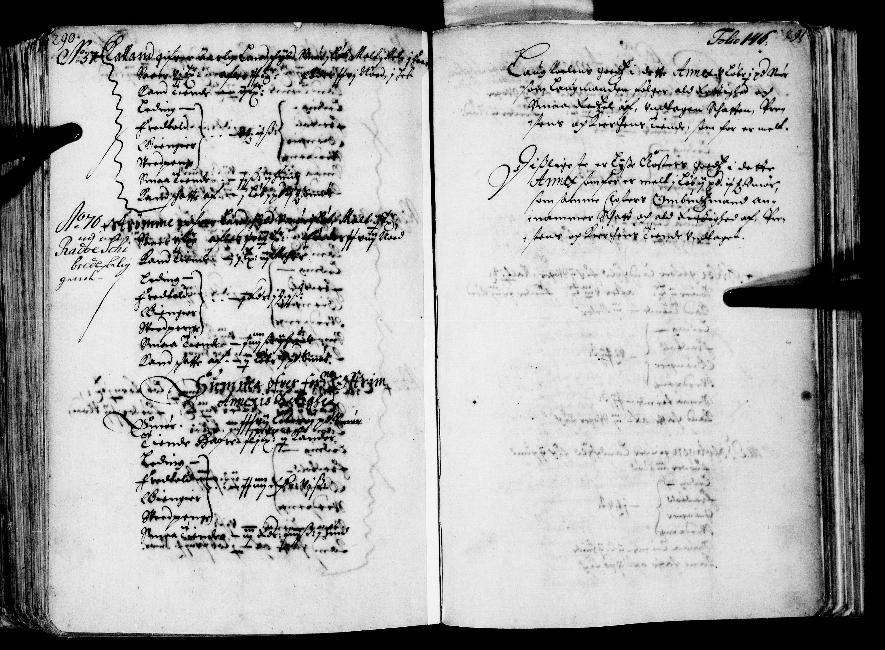 Rentekammeret inntil 1814, Realistisk ordnet avdeling, RA/EA-4070/N/Nb/Nba/L0039: Nordhordland fogderi, 1667, p. 145b-146a