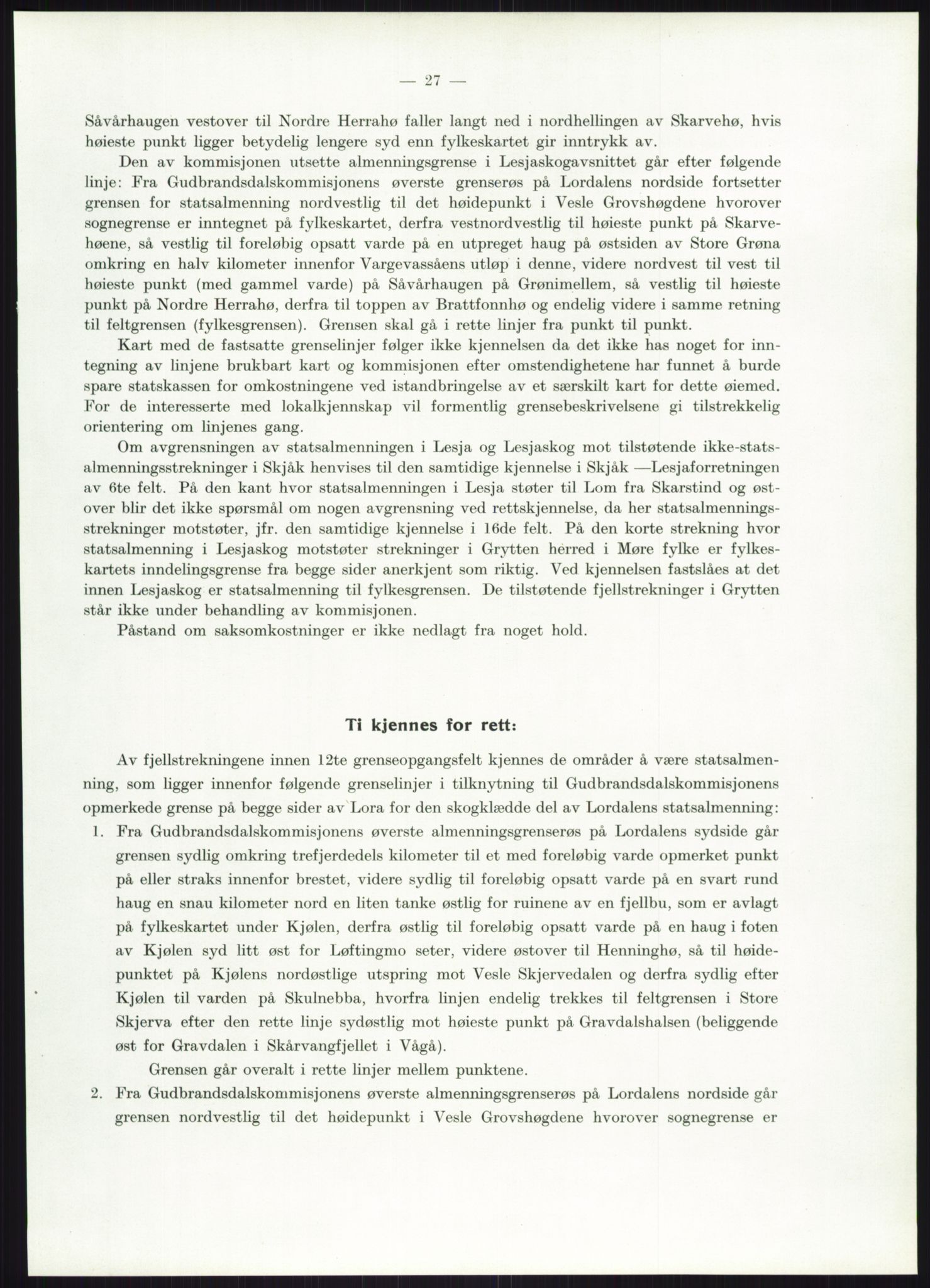 Høyfjellskommisjonen, AV/RA-S-1546/X/Xa/L0001: Nr. 1-33, 1909-1953, p. 5574