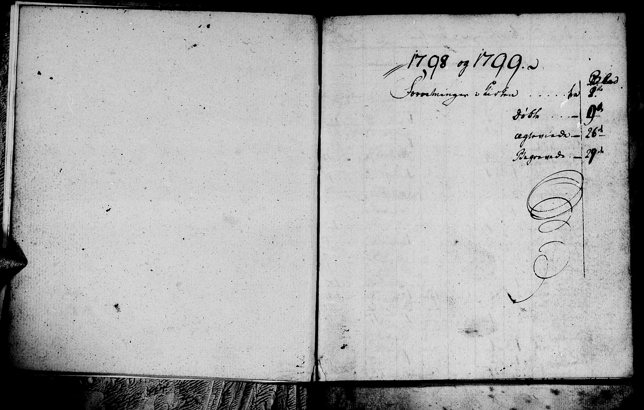 Ministerialprotokoller, klokkerbøker og fødselsregistre - Sør-Trøndelag, SAT/A-1456/681/L0937: Parish register (copy) no. 681C01, 1798-1810, p. 1