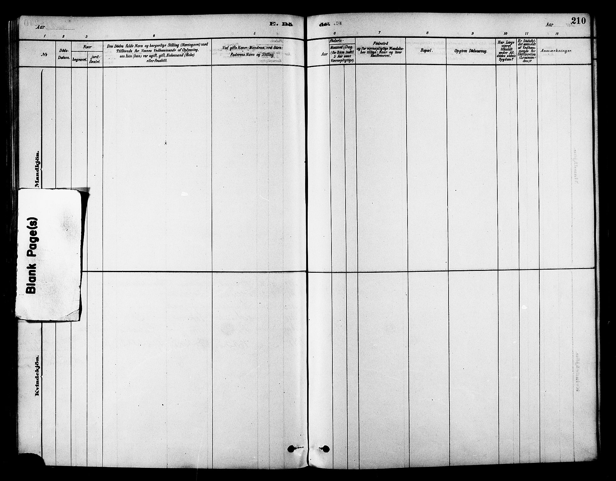 Skjervøy sokneprestkontor, SATØ/S-1300/H/Ha/Haa/L0009kirke: Parish register (official) no. 9, 1878-1887, p. 210
