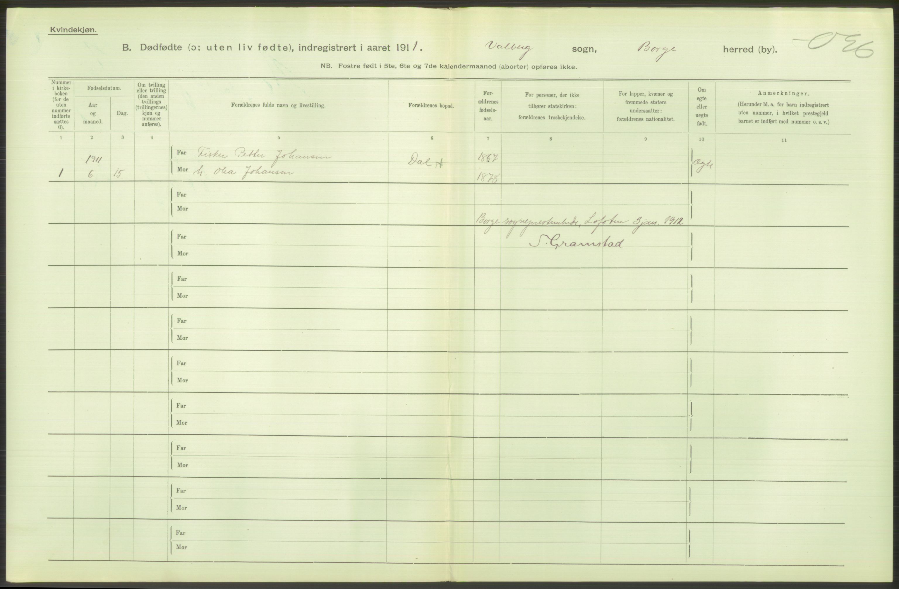 Statistisk sentralbyrå, Sosiodemografiske emner, Befolkning, RA/S-2228/D/Df/Dfb/Dfba/L0046: Nordlands amt:  Døde, dødfødte. Bygder og byer., 1911, p. 136