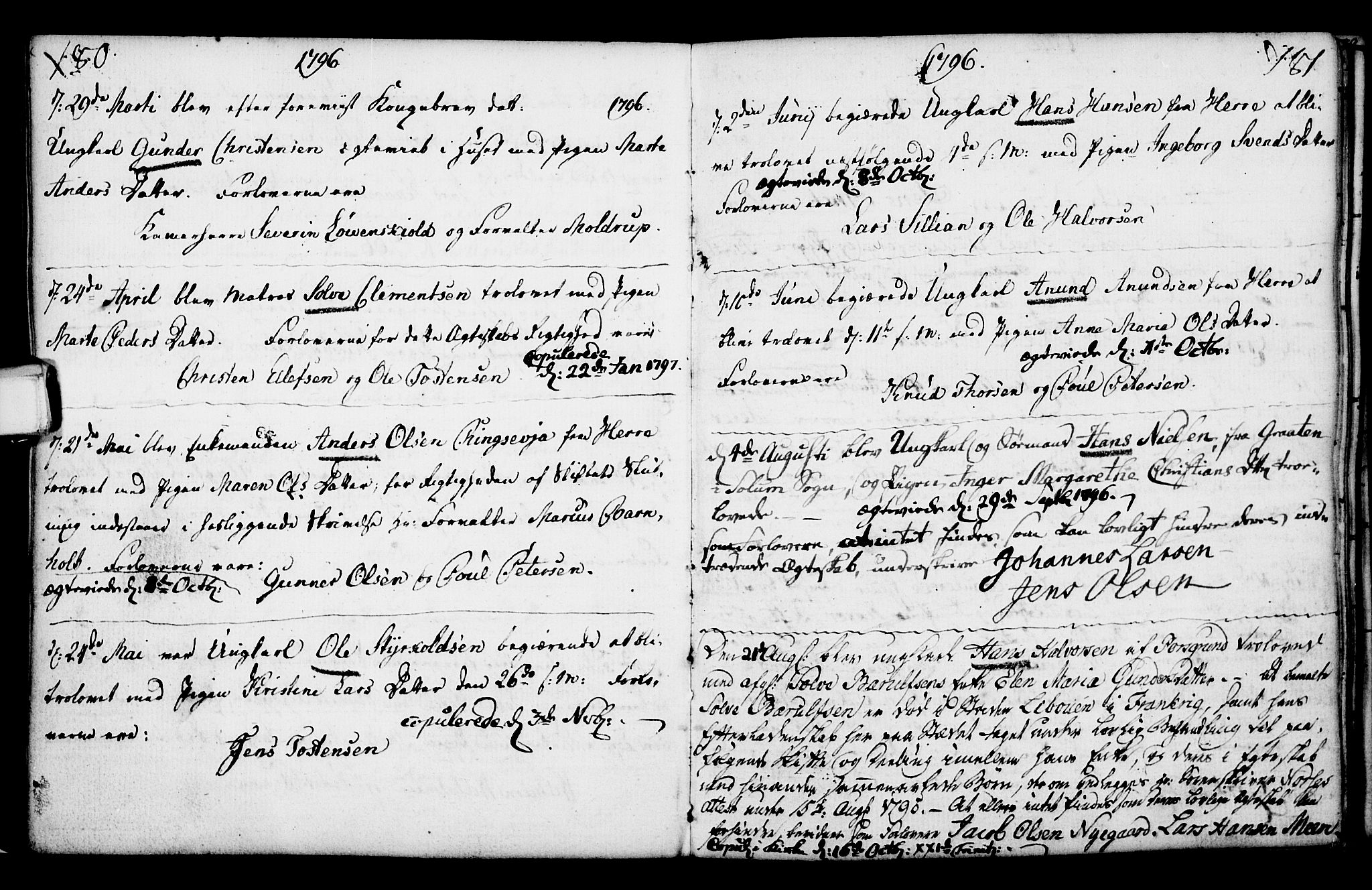 Porsgrunn kirkebøker , SAKO/A-104/F/Fa/L0003: Parish register (official) no. 3, 1764-1814, p. 180-181