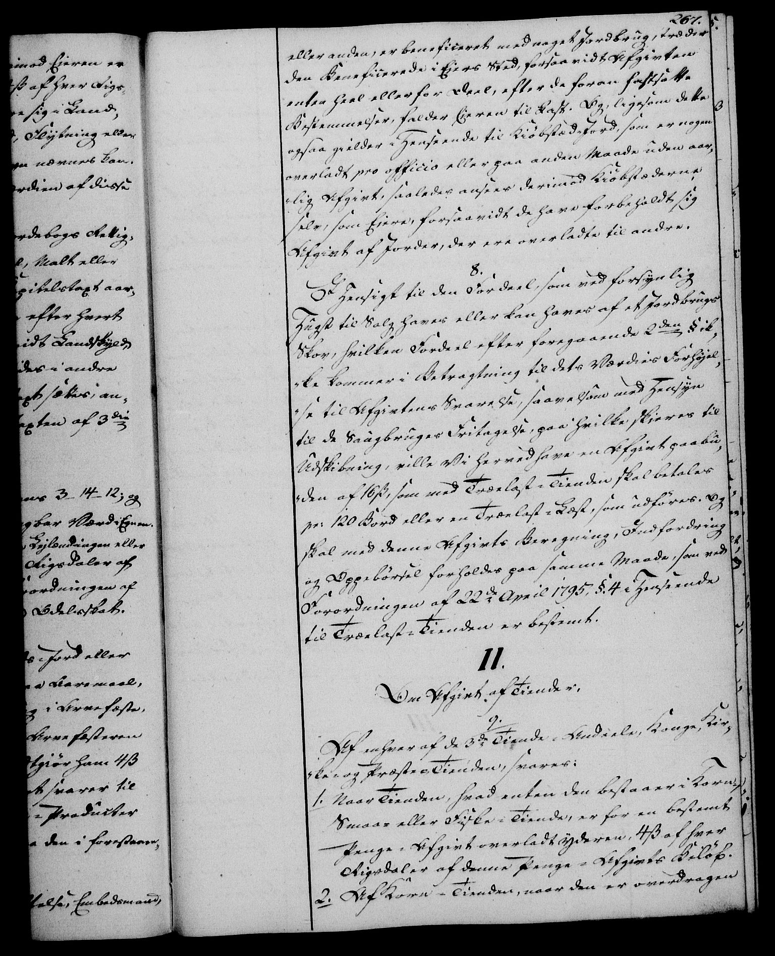 Rentekammeret, Kammerkanselliet, AV/RA-EA-3111/G/Gg/Gga/L0017: Norsk ekspedisjonsprotokoll med register (merket RK 53.17), 1801-1803, p. 267