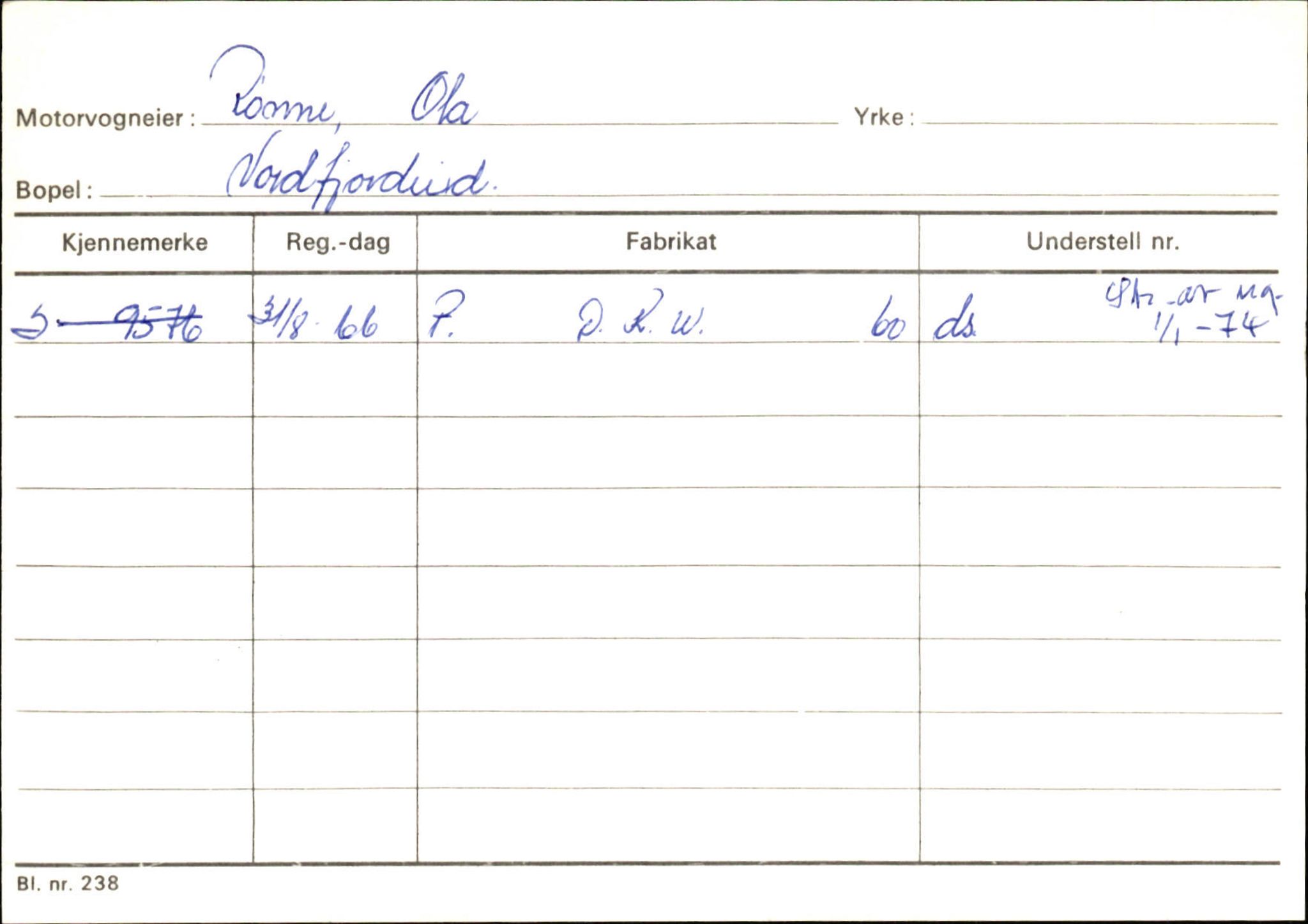 Statens vegvesen, Sogn og Fjordane vegkontor, AV/SAB-A-5301/4/F/L0129: Eigarregistrer Eid A-S, 1945-1975, p. 2288