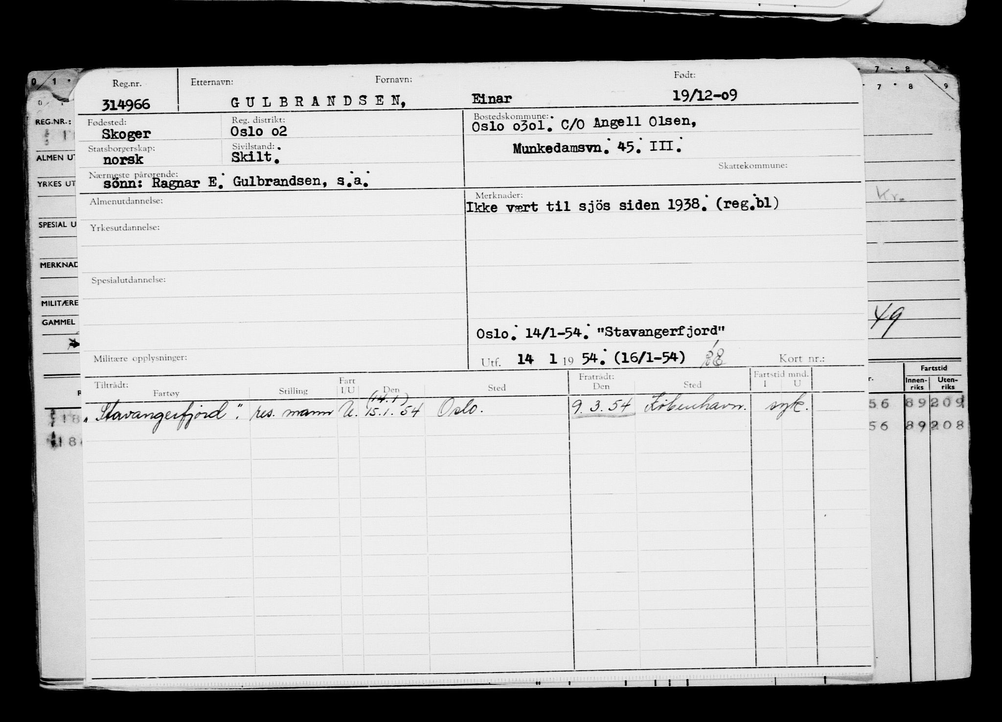 Direktoratet for sjømenn, RA/S-3545/G/Gb/L0087: Hovedkort, 1909-1910, p. 282