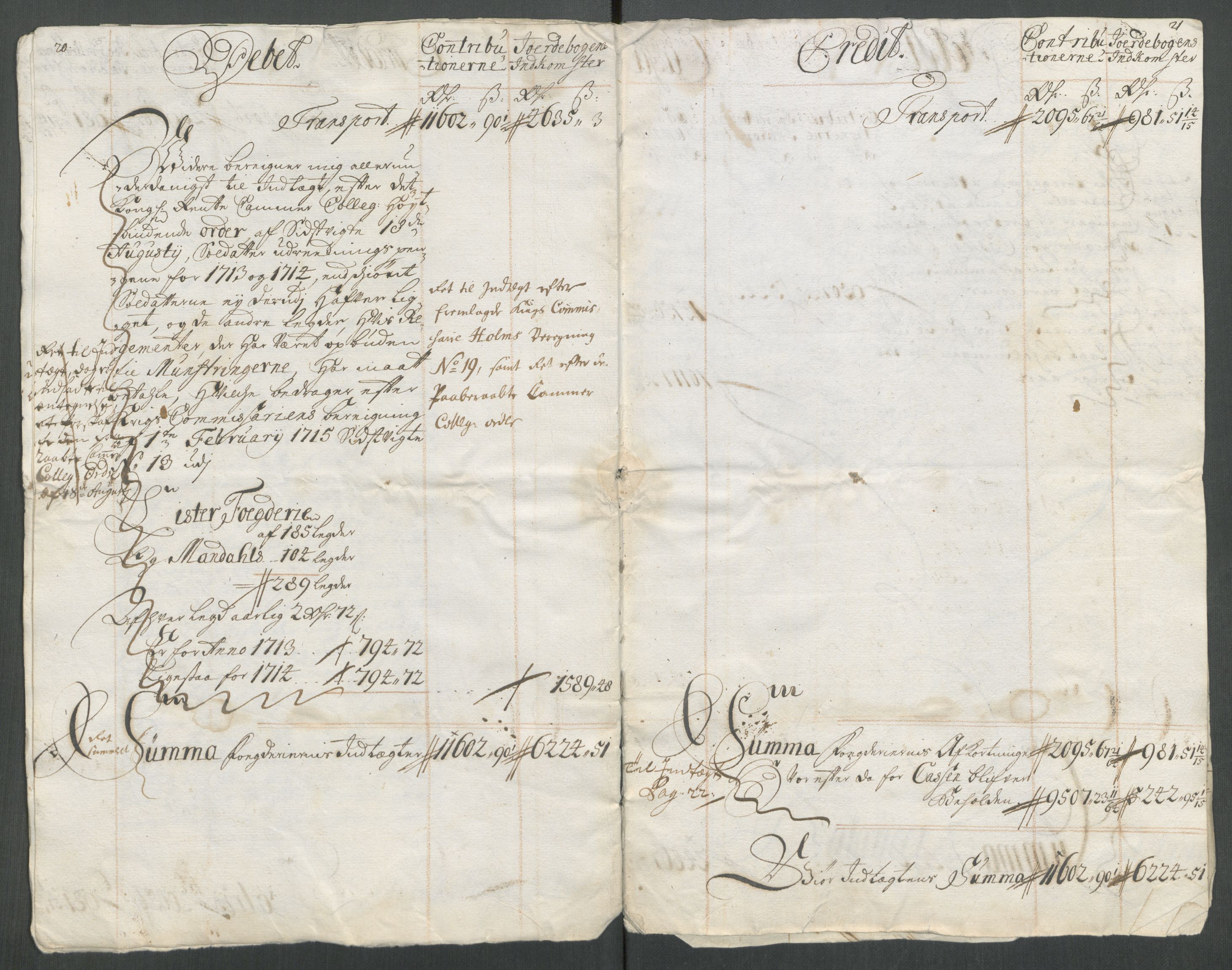 Rentekammeret inntil 1814, Reviderte regnskaper, Fogderegnskap, AV/RA-EA-4092/R43/L2558: Fogderegnskap Lista og Mandal, 1714, p. 14