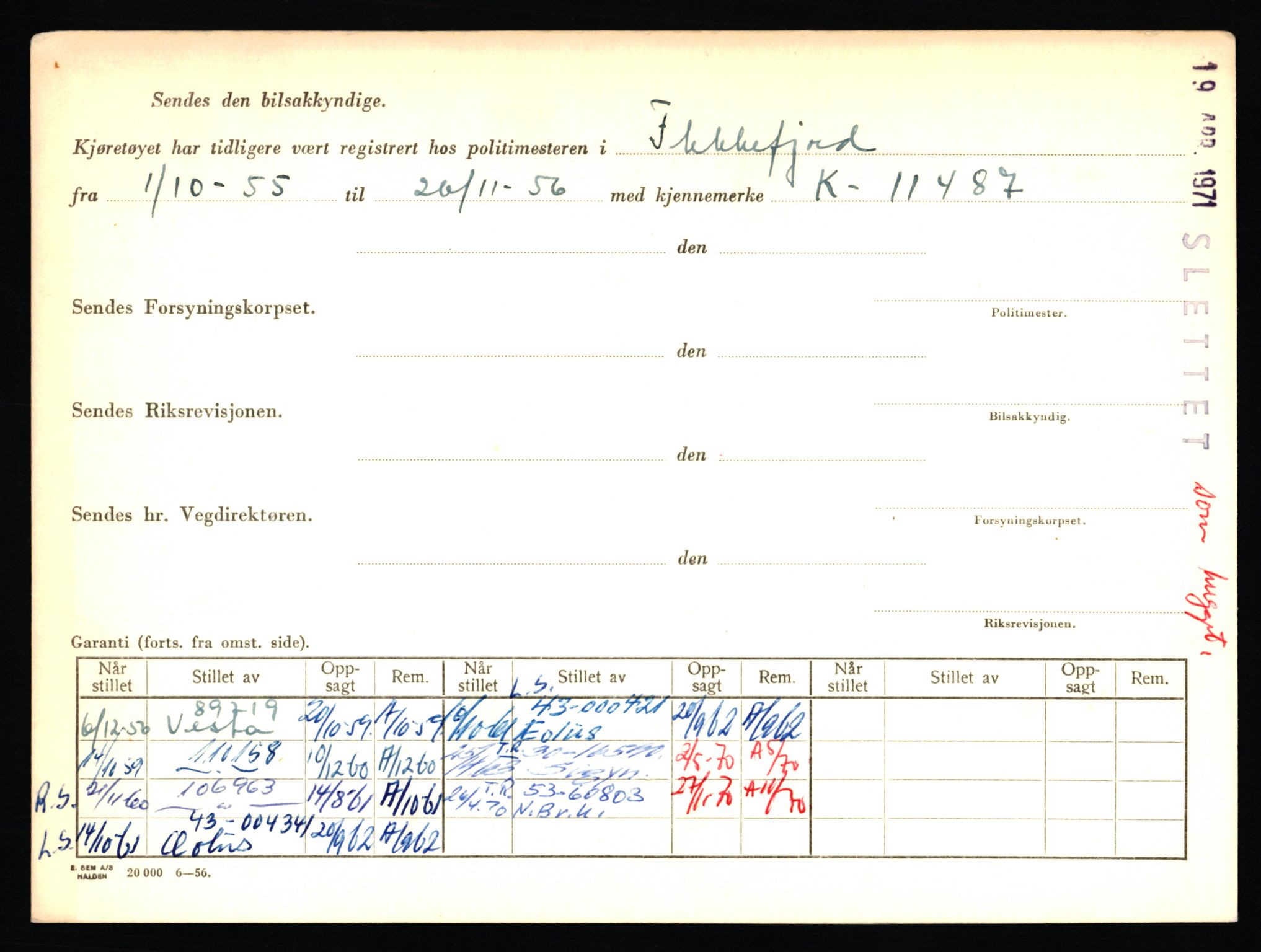 Stavanger trafikkstasjon, AV/SAST-A-101942/0/F/L0020: L-11000 - L-11499, 1930-1971, p. 928