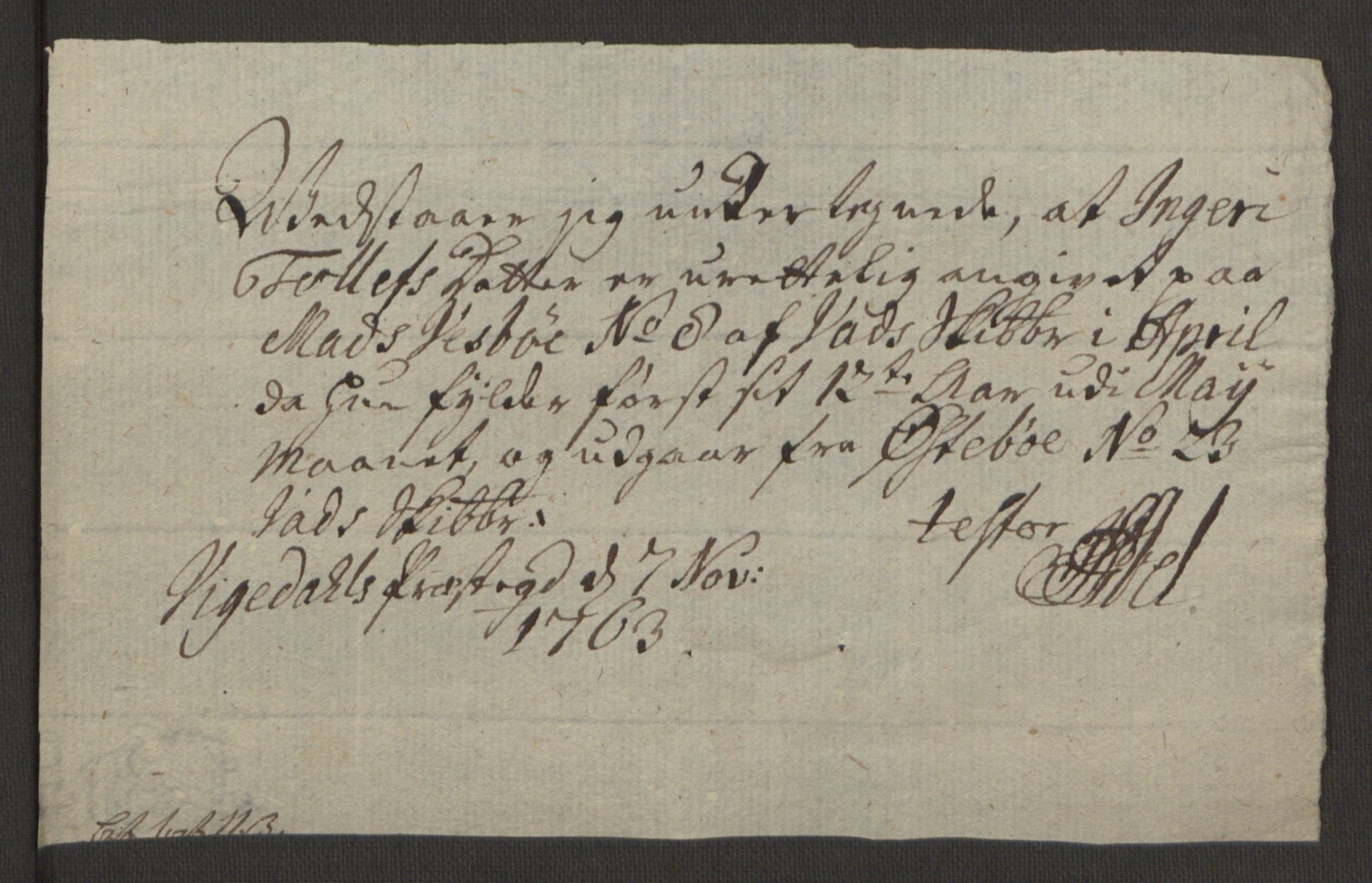 Rentekammeret inntil 1814, Reviderte regnskaper, Hovedkasseregnskaper, AV/RA-EA-4065/Rf/L0072b: Ekstraskatteregnskap, 1762, p. 206