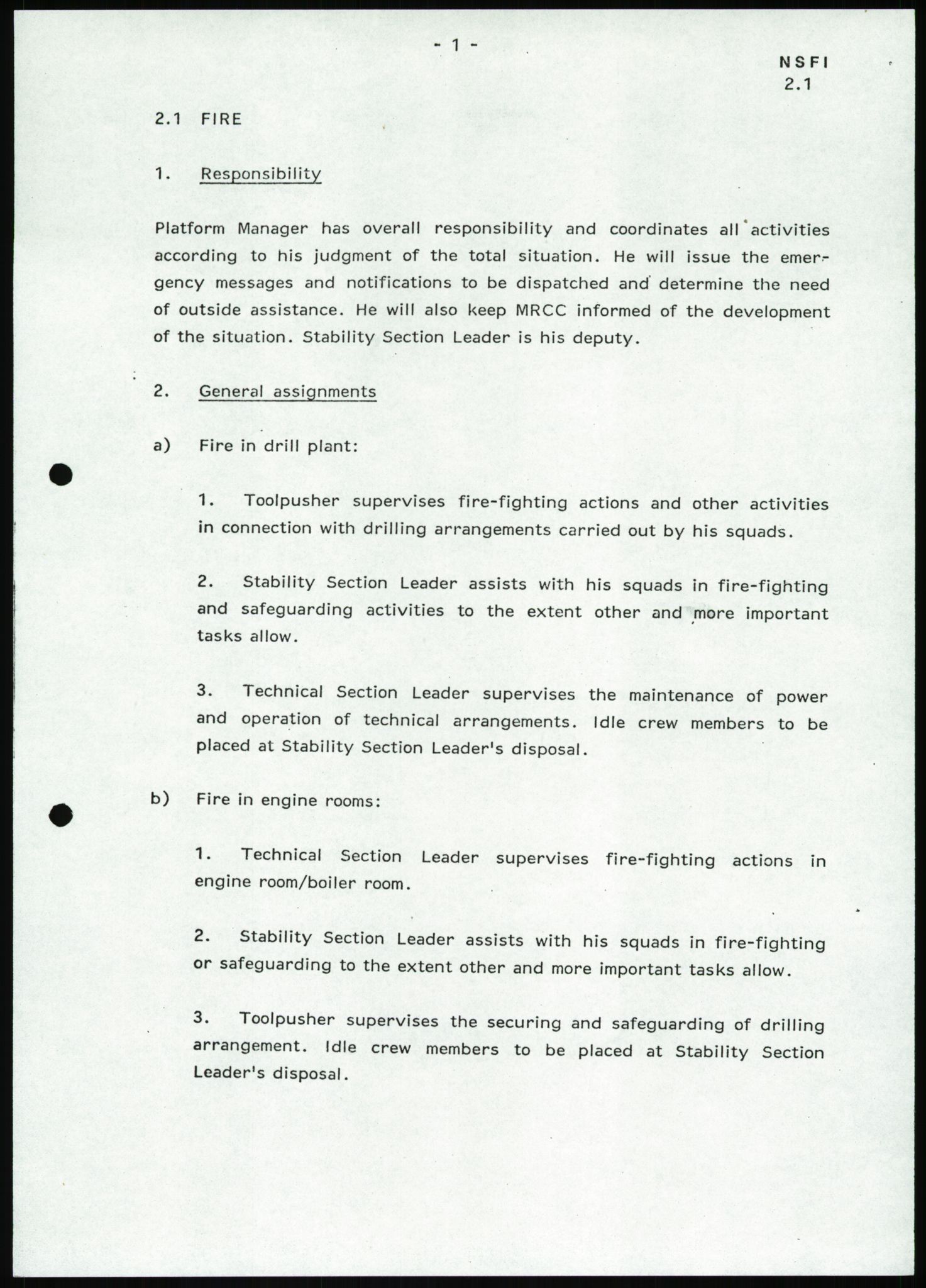 Justisdepartementet, Granskningskommisjonen ved Alexander Kielland-ulykken 27.3.1980, AV/RA-S-1165/D/L0022: Y Forskningsprosjekter (Y8-Y9)/Z Diverse (Doku.liste + Z1-Z15 av 15), 1980-1981, p. 35