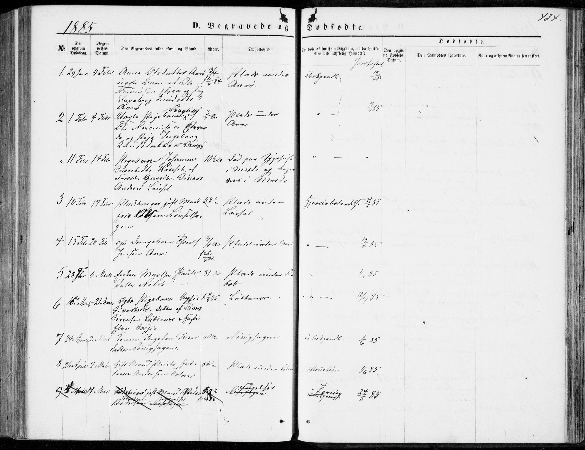Ministerialprotokoller, klokkerbøker og fødselsregistre - Møre og Romsdal, SAT/A-1454/555/L0655: Parish register (official) no. 555A05, 1869-1886, p. 434