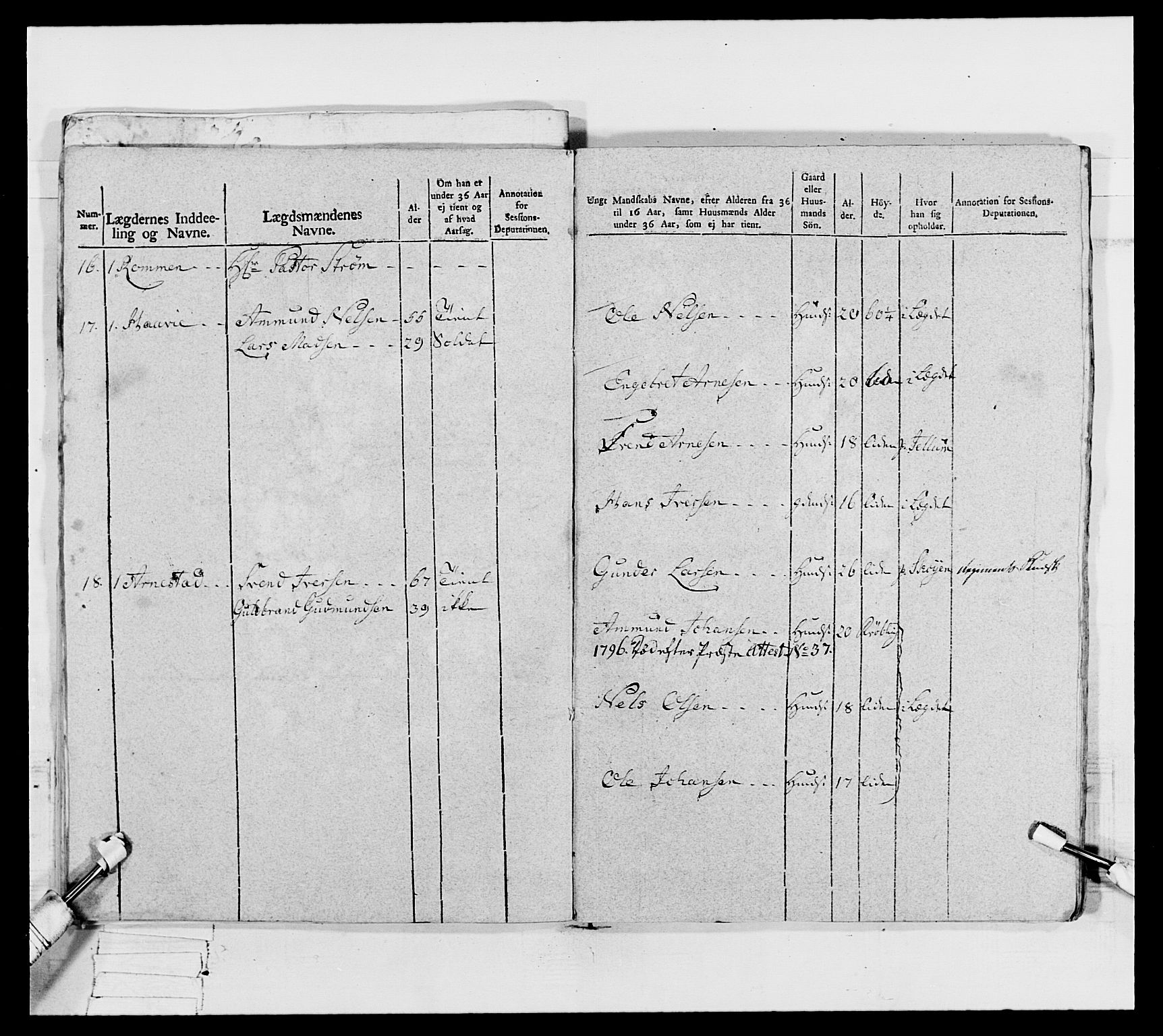 Generalitets- og kommissariatskollegiet, Det kongelige norske kommissariatskollegium, AV/RA-EA-5420/E/Eh/L0067: Opplandske nasjonale infanteriregiment, 1789-1797, p. 408