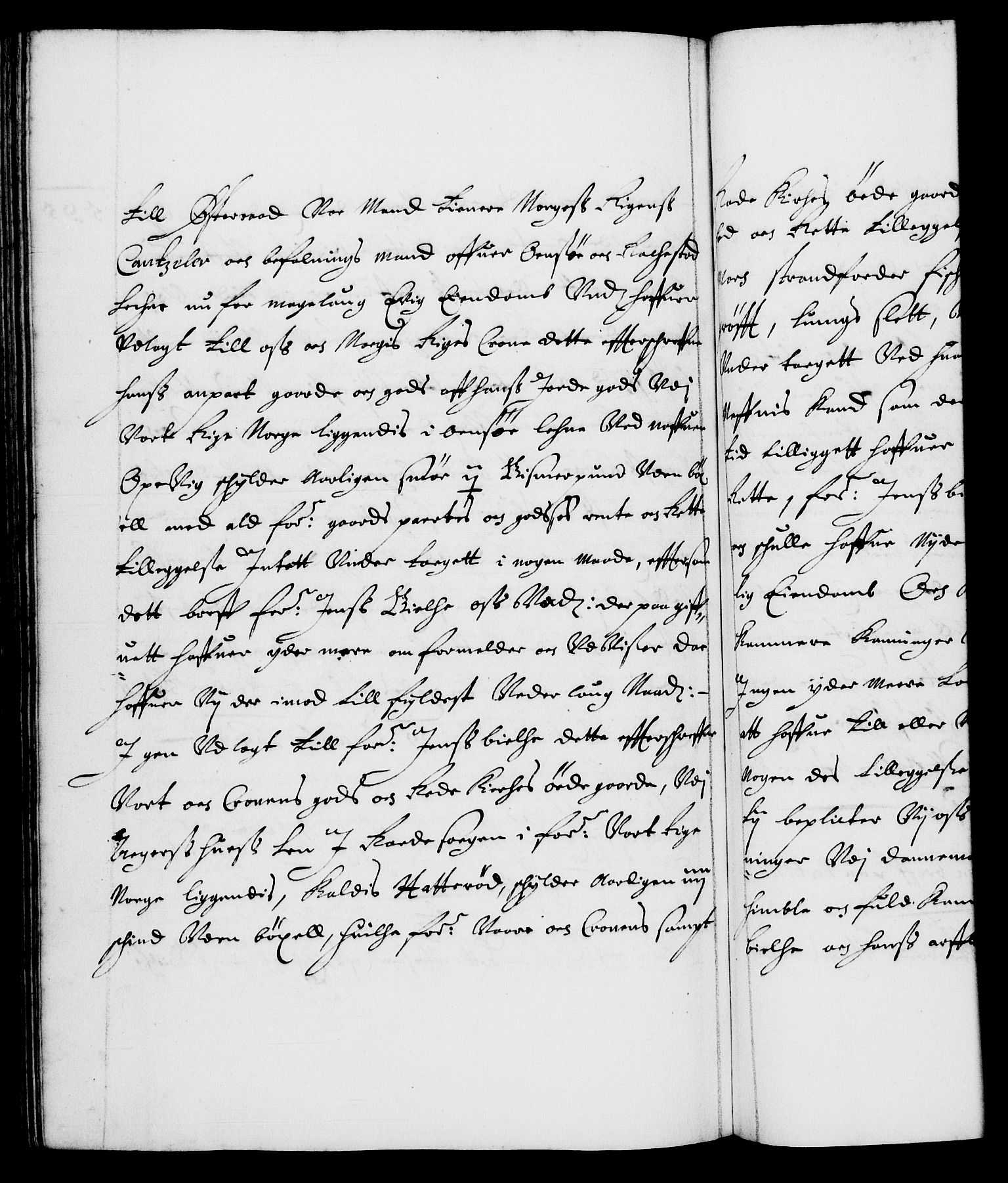 Danske Kanselli 1572-1799, AV/RA-EA-3023/F/Fc/Fca/Fcaa/L0007: Norske registre (mikrofilm), 1648-1650, p. 595b