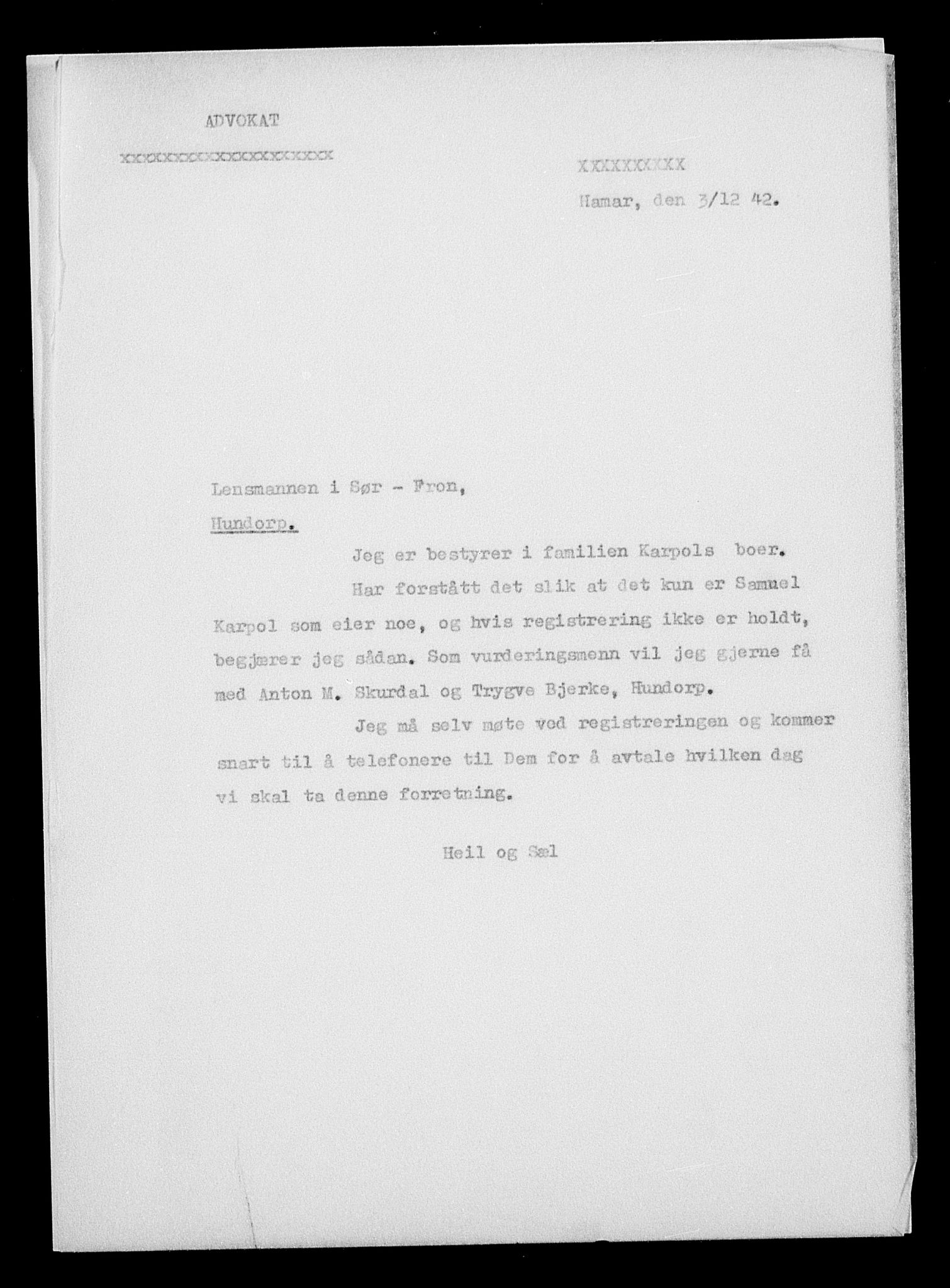 Justisdepartementet, Tilbakeføringskontoret for inndratte formuer, AV/RA-S-1564/H/Hc/Hcc/L0949: --, 1945-1947, p. 767